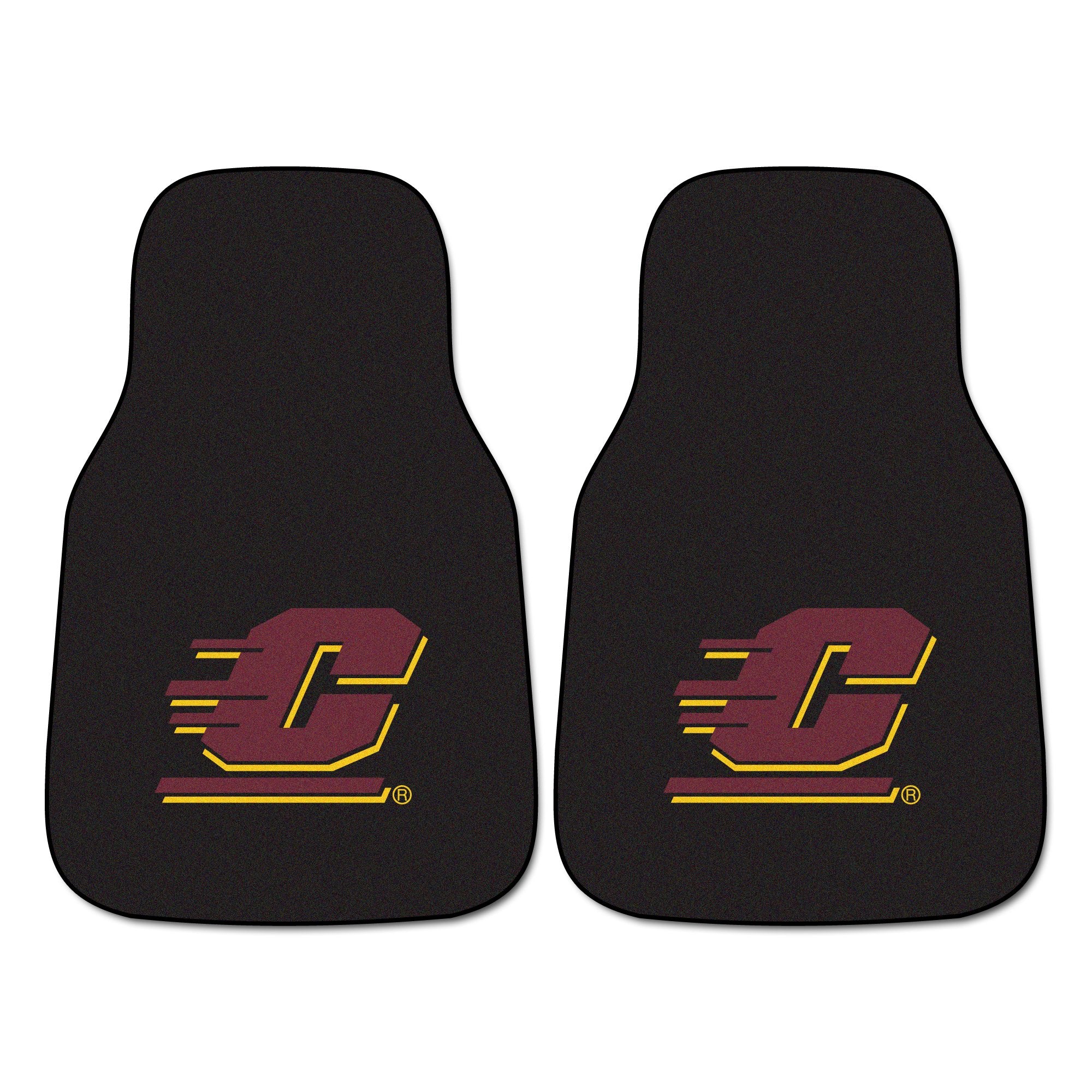 Fanmats Central Michigan Chippewas Carpeted Car Mats
