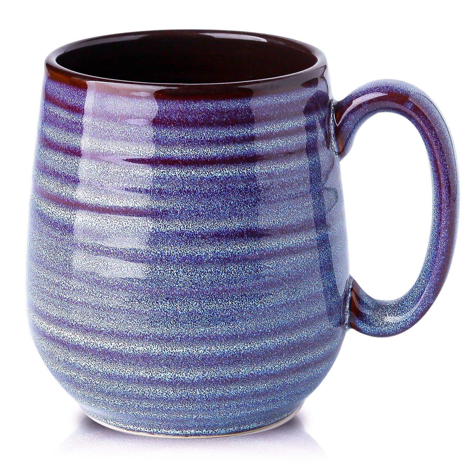 HASENSE Large Coffee Mug for Women Mom, 20 oz Ceramic Coffee Cups for Kitchen, Big Coffee Mug for Latte Coffee Tea Soup, Perfect