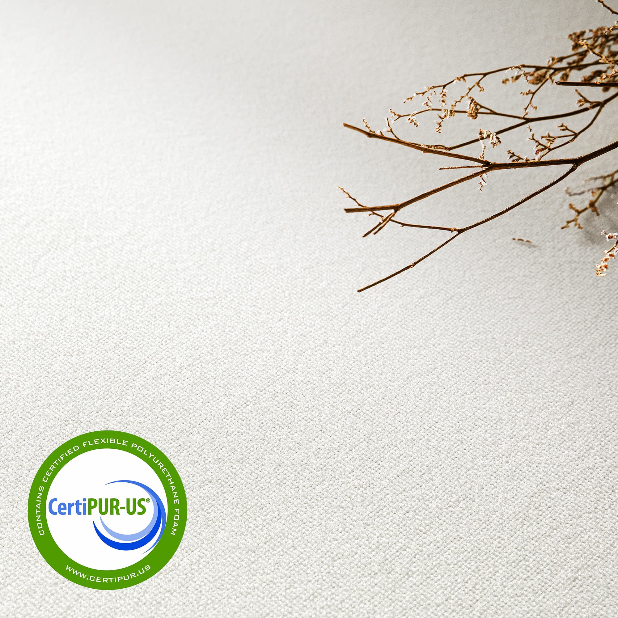 Best Price Mattress Full Mattress 6 Inch Bed-In-A-Box, Green Tea Memory Foam White