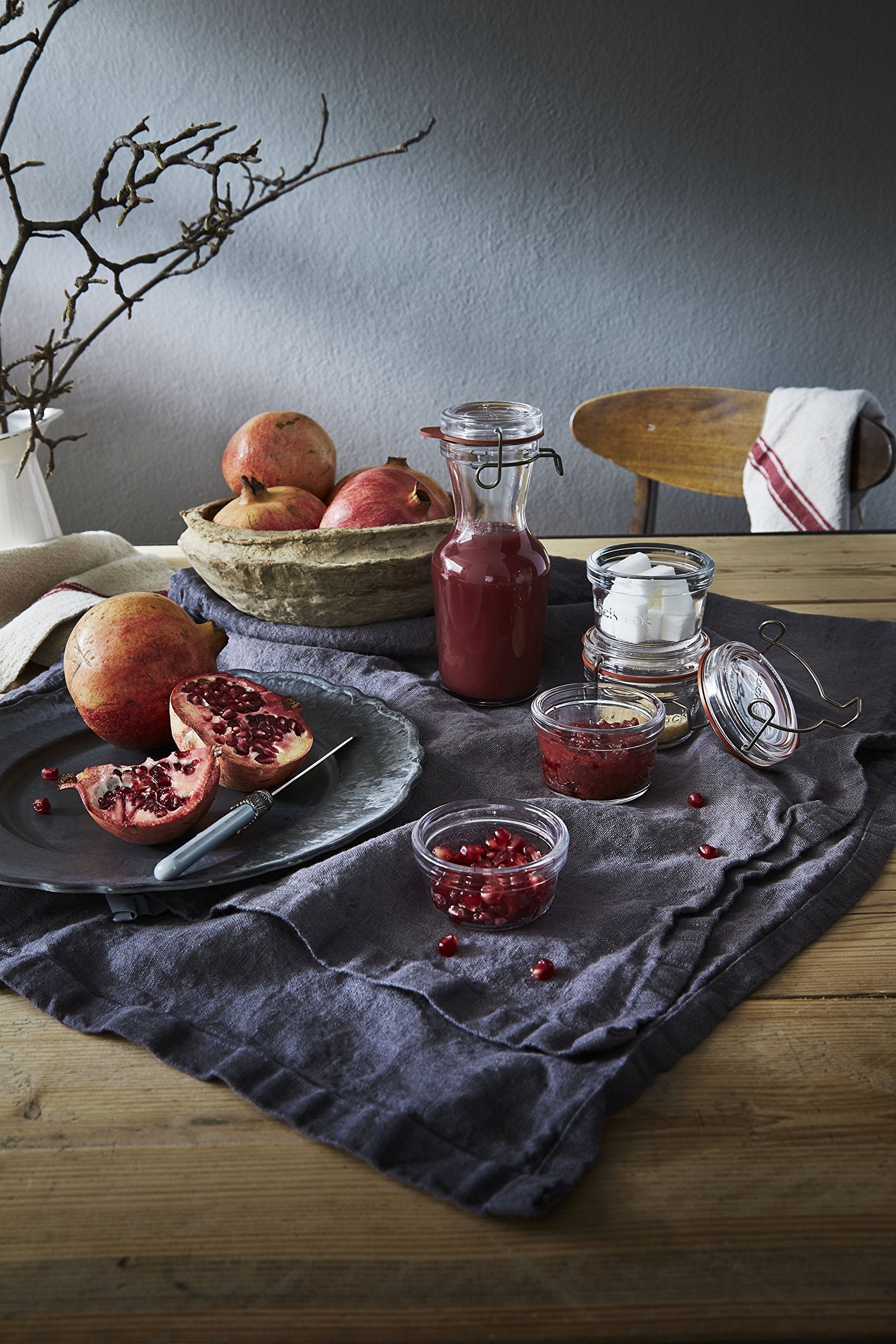 Luigi Bormioli Lock Eat Juice Jar, 34 Ounce