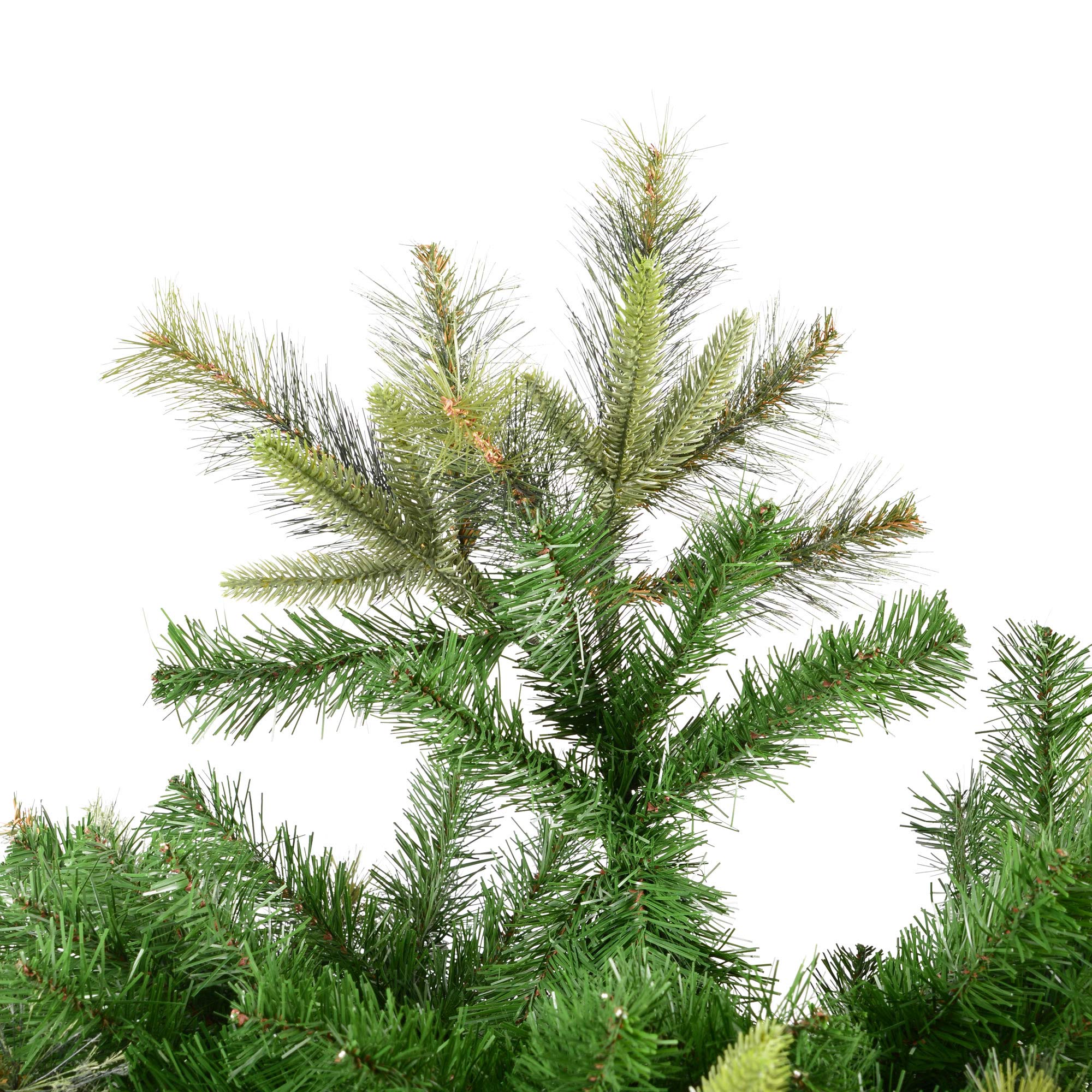 Vickerman 15' Cashmere Pine Artificial Christmas Tree, Unlit - Faux Christmas Tree - Seasonal Indoor Home Decor