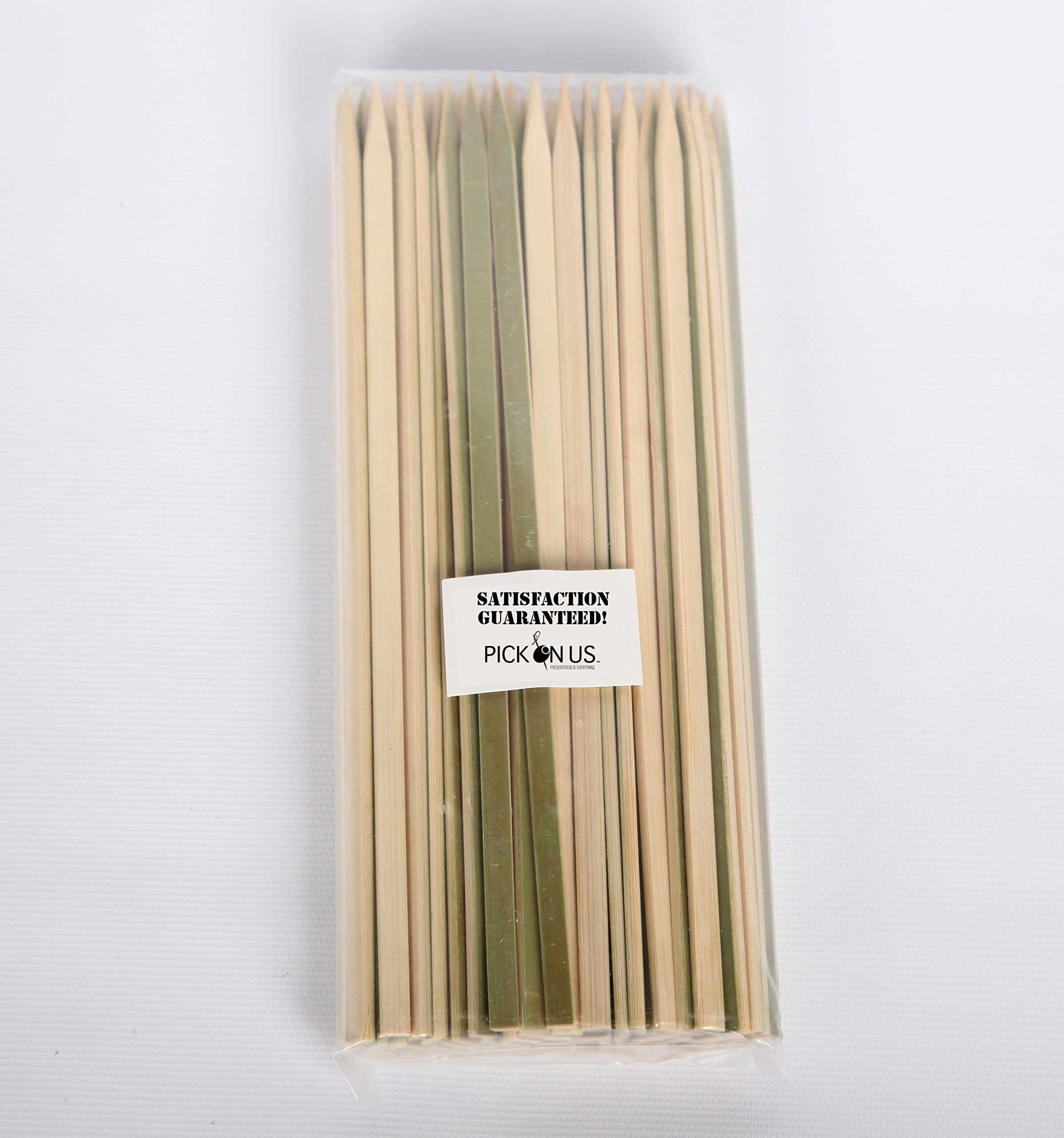 12 Inch Bamboo Flat Skewer - 100Ct; Satisfaction Guaranteed/Eco Friendly