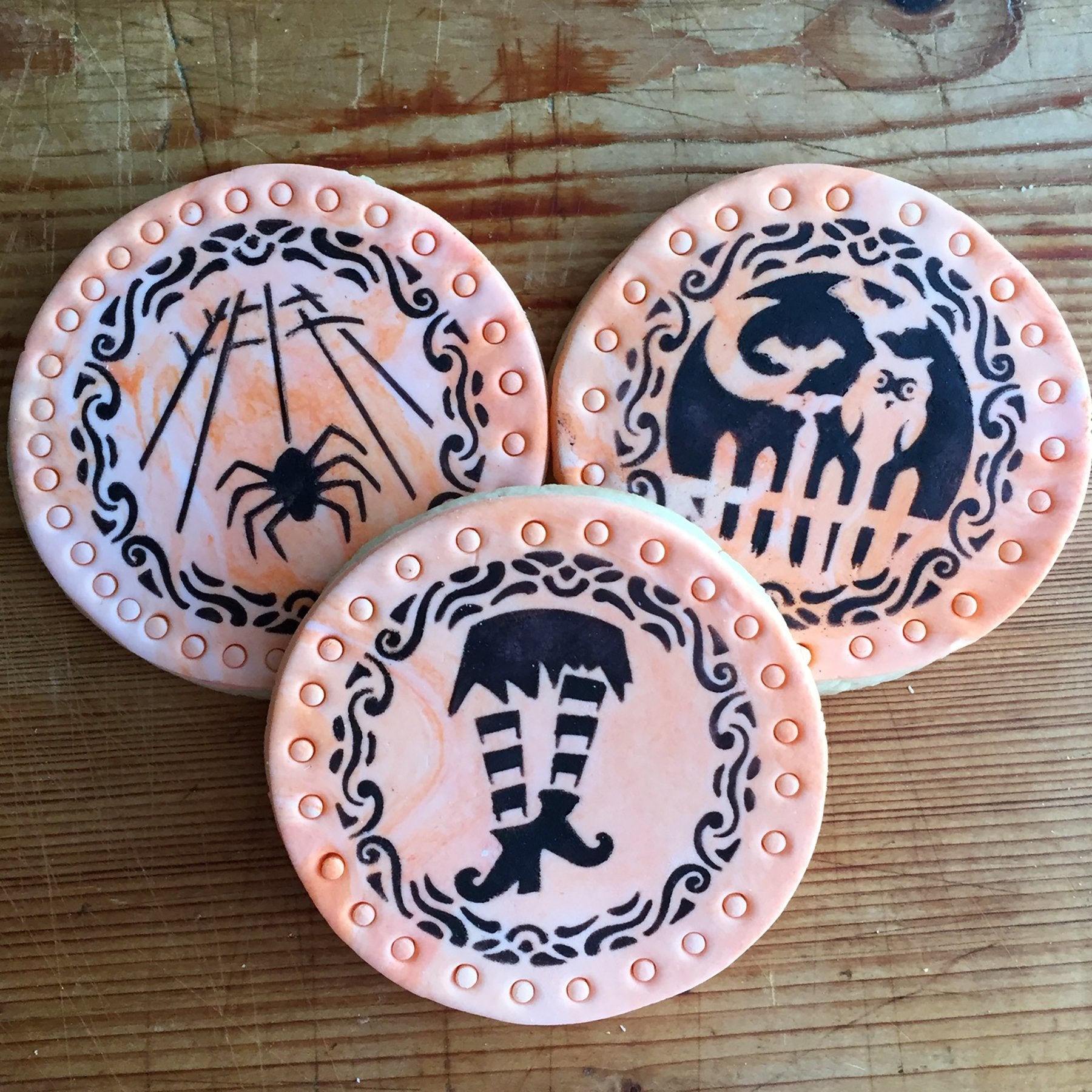 Whimsical Halloween Cookie Stencil C974 By Designer Stencils