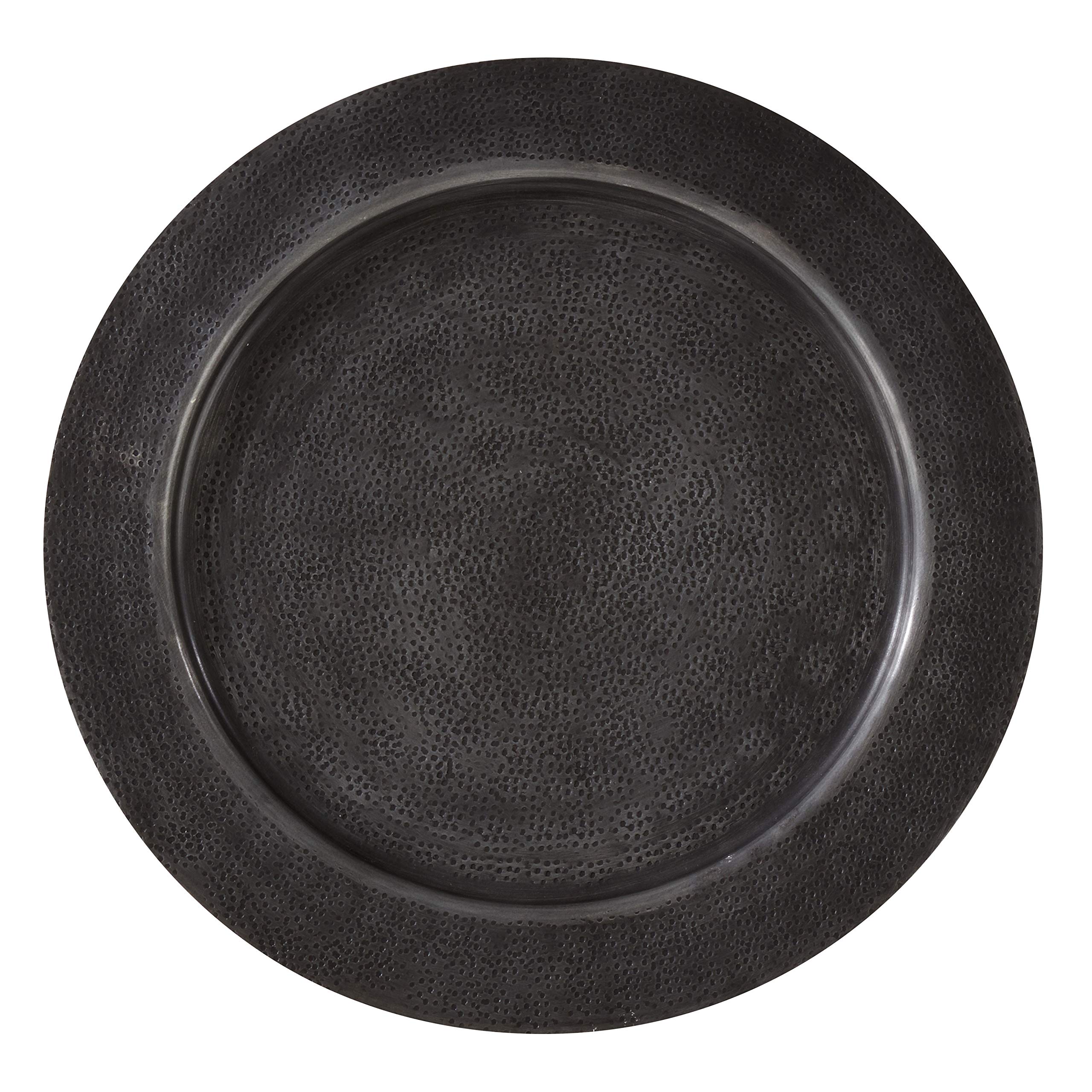 Hammered Style Charger Plates (Set Of 4)