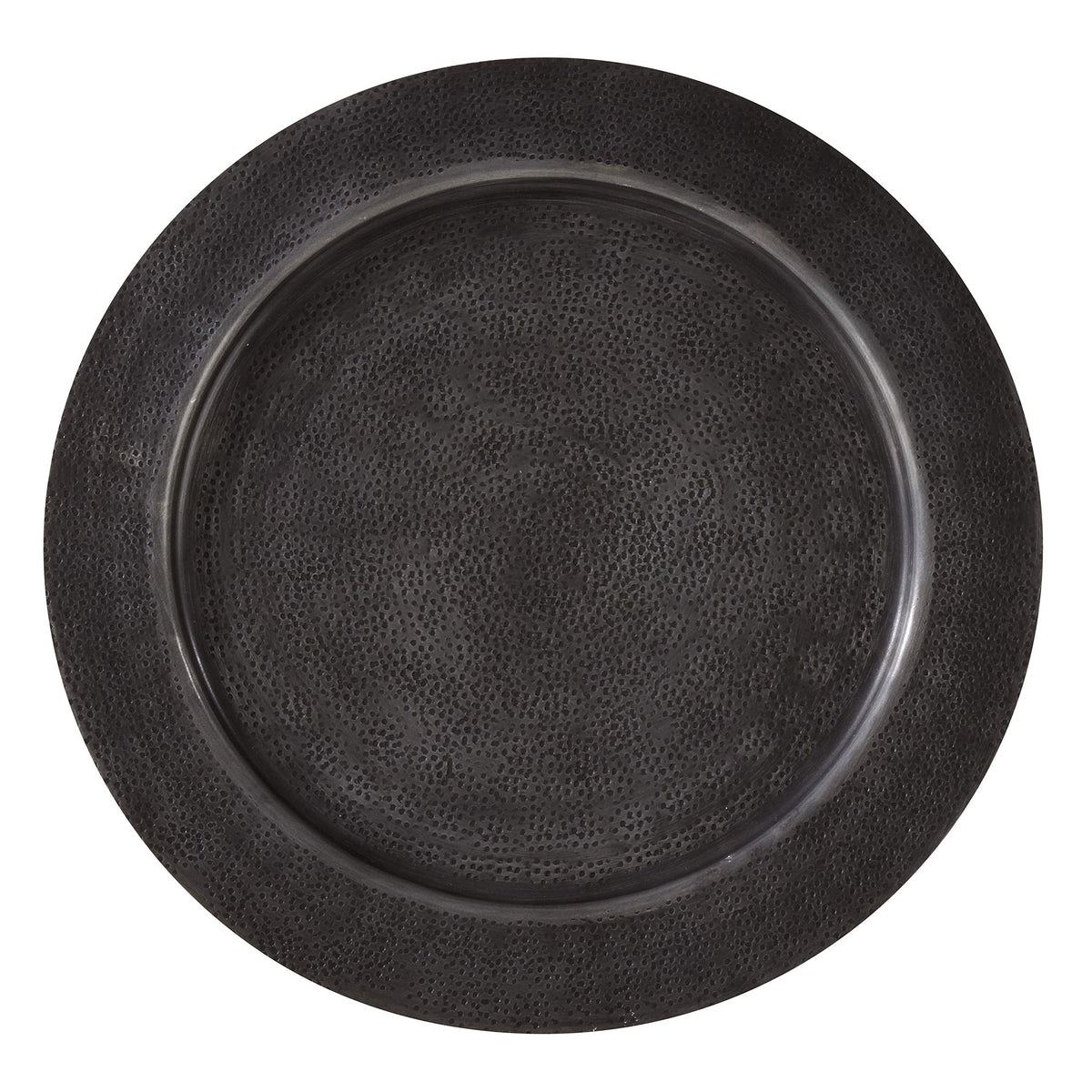 Hammered Style Charger Plates (Set Of 4)
