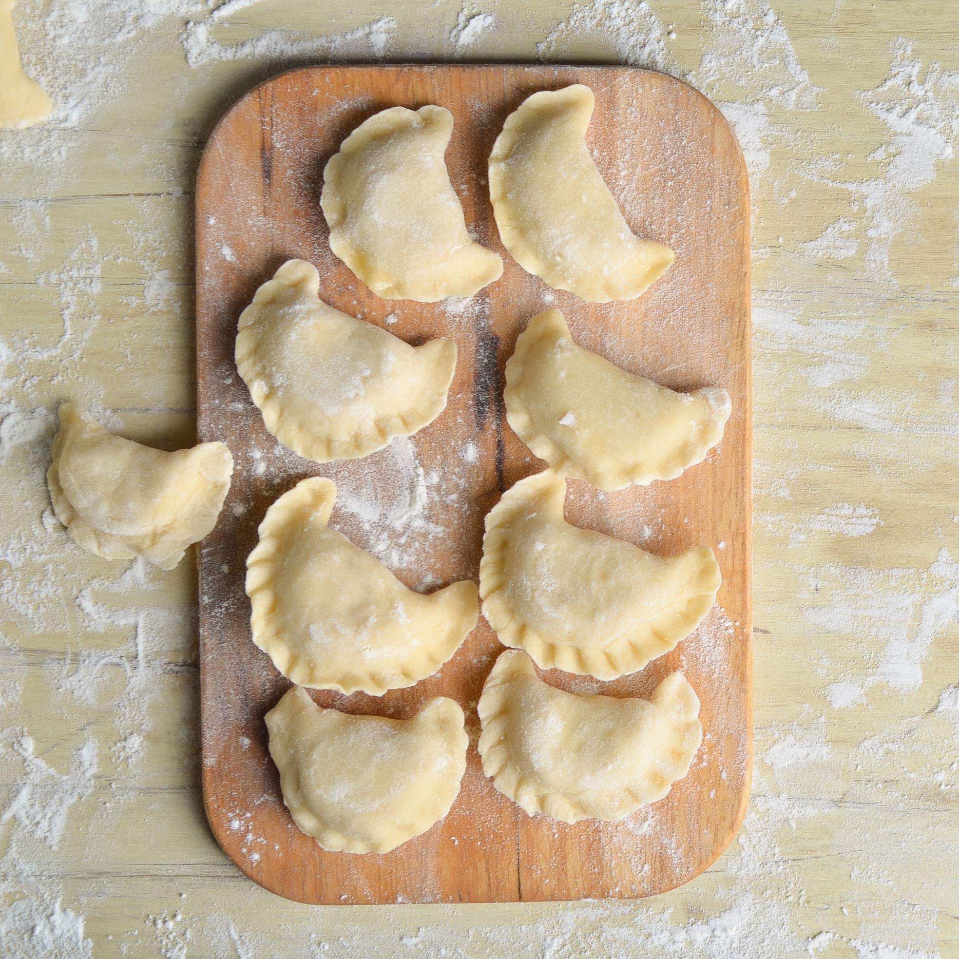 Fox Run Pierogi Maker, 4 X 10.5 X 1 Inches, Metallic