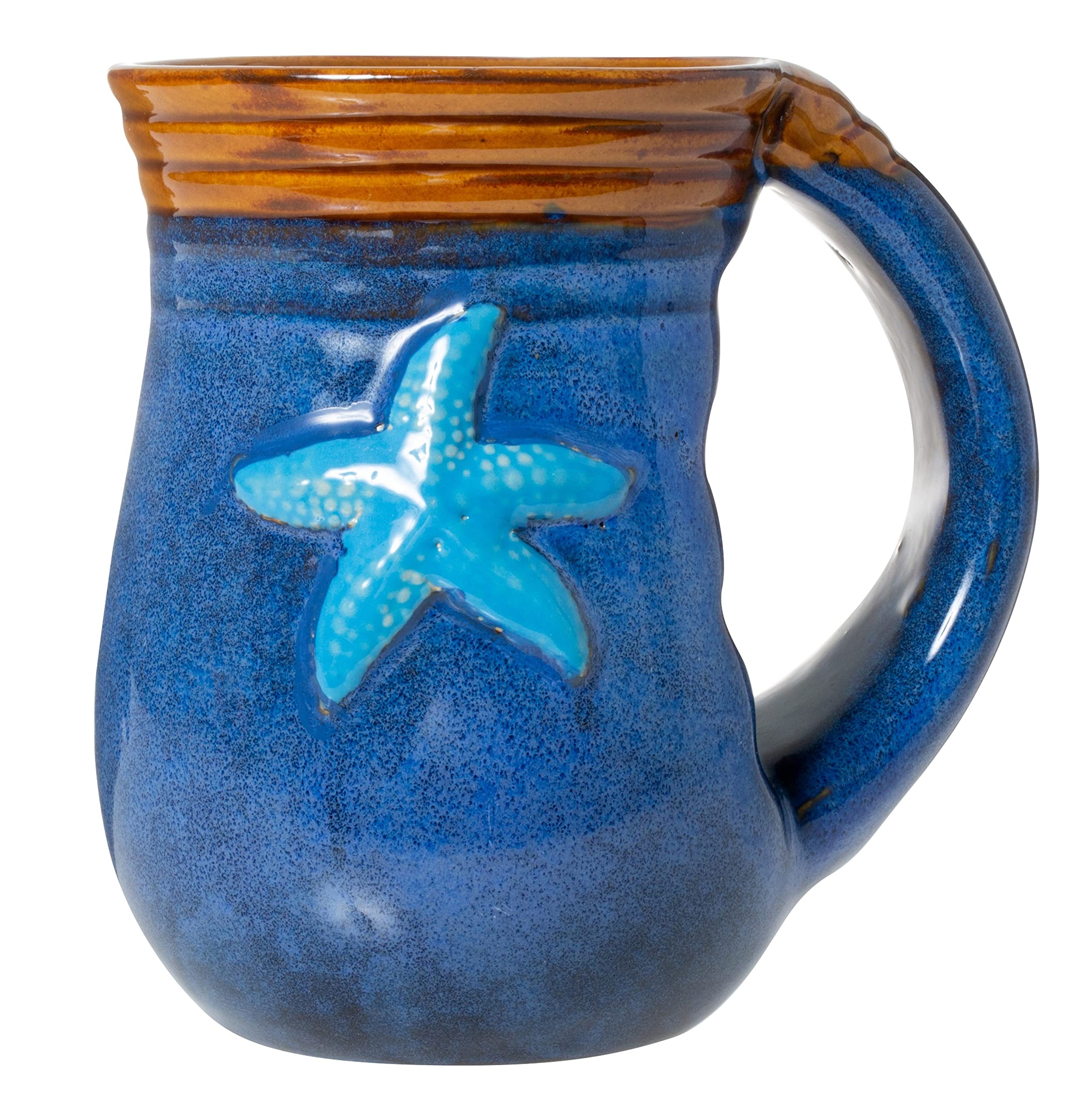 Cape Shore 18Oz Stoneware Handwarmer Mug - Multiple Styles Available (Starfish)