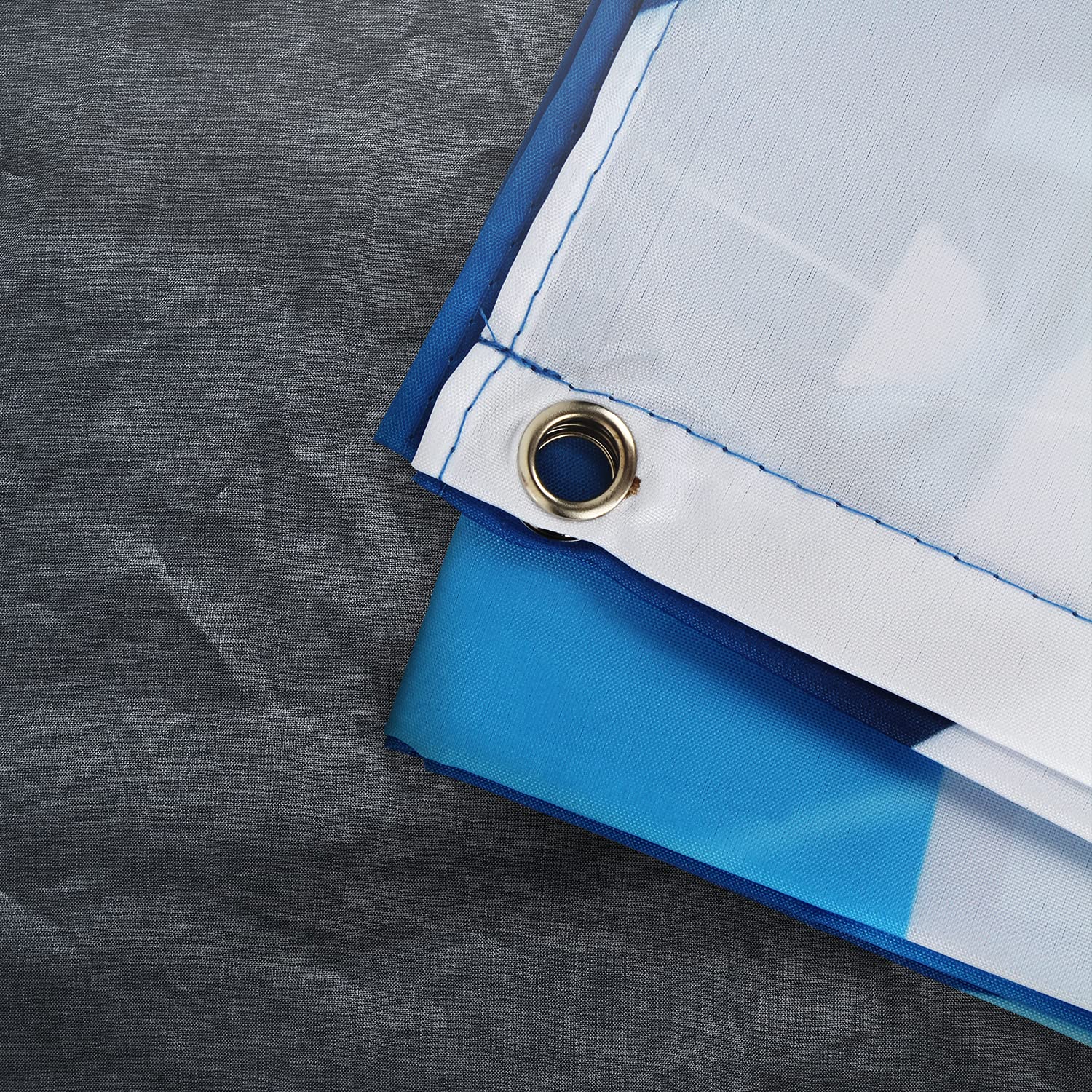 Hamigar 6X4Ft Happy 21St Birthday Banner Backdrop - 21 Years Old Birthday Decorations Party Supplies For Women Men - Blue Silver