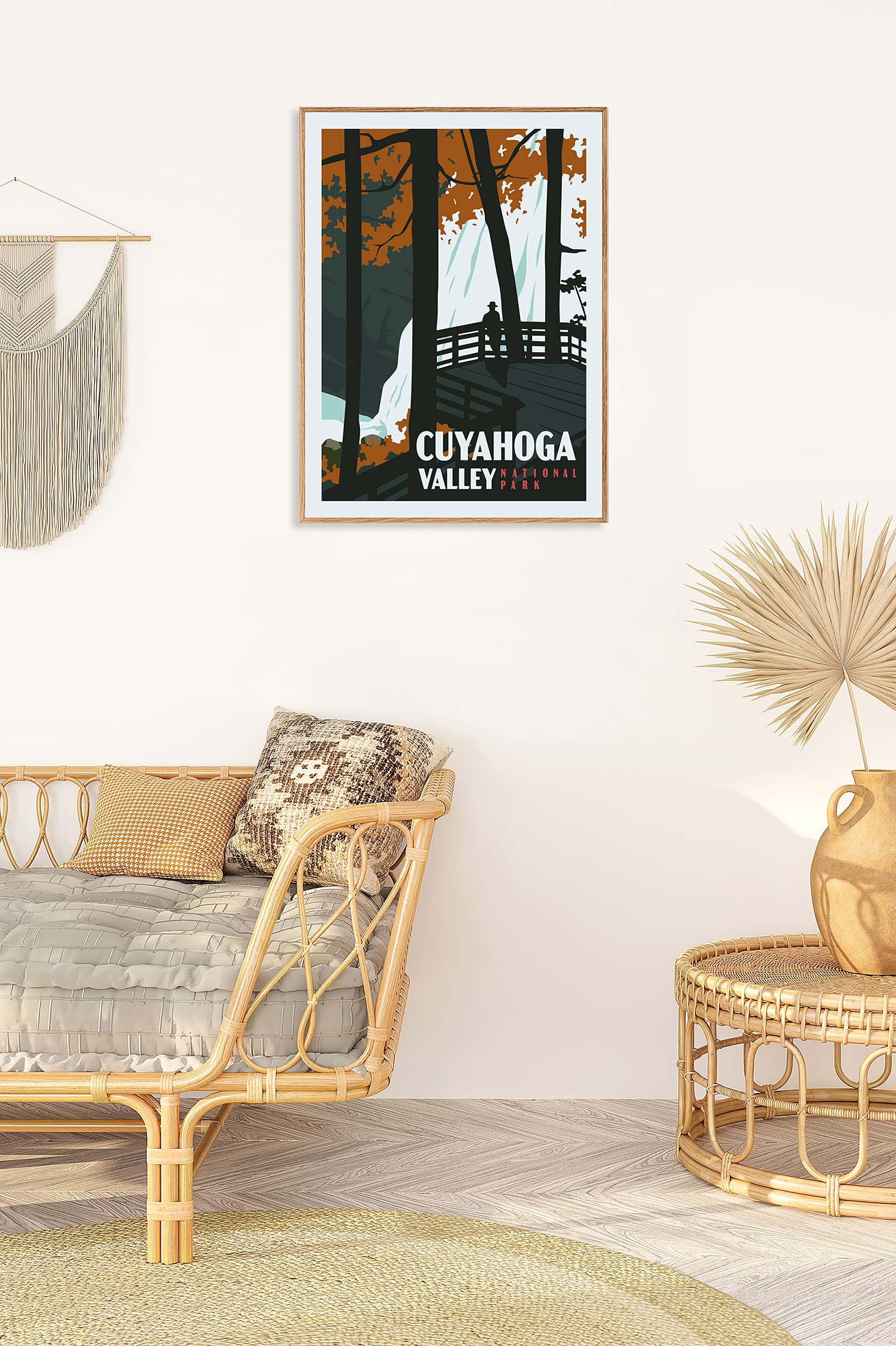 Herzii Prints Rocky Mountains National Park Wall Art Vintage Posters & Prints Set, Vintage National Parks Poster, Nature Vintage