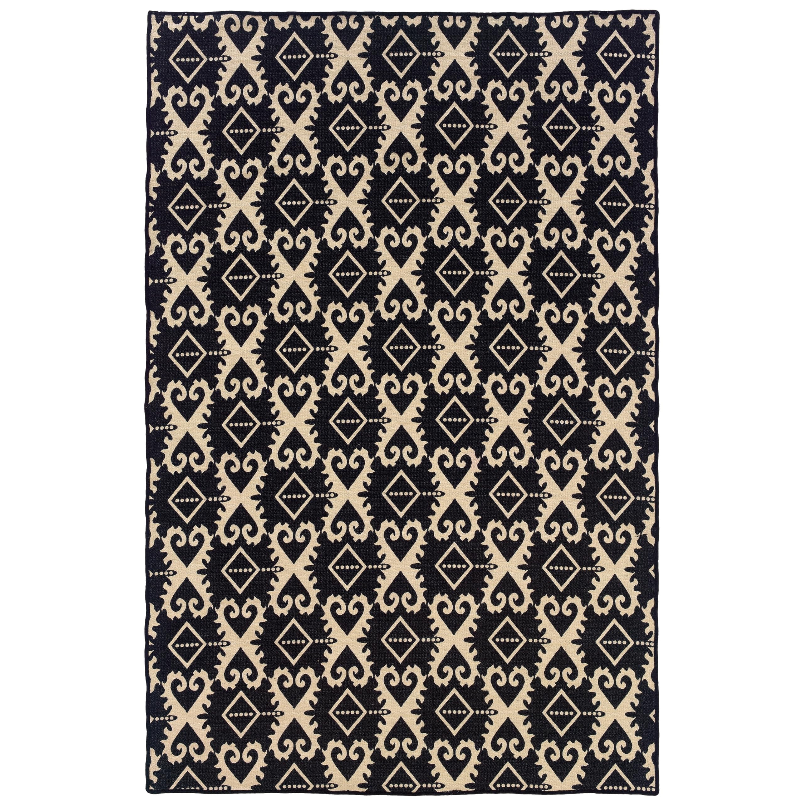 SALONIKI IKAT GREY 5 X 8 Rug