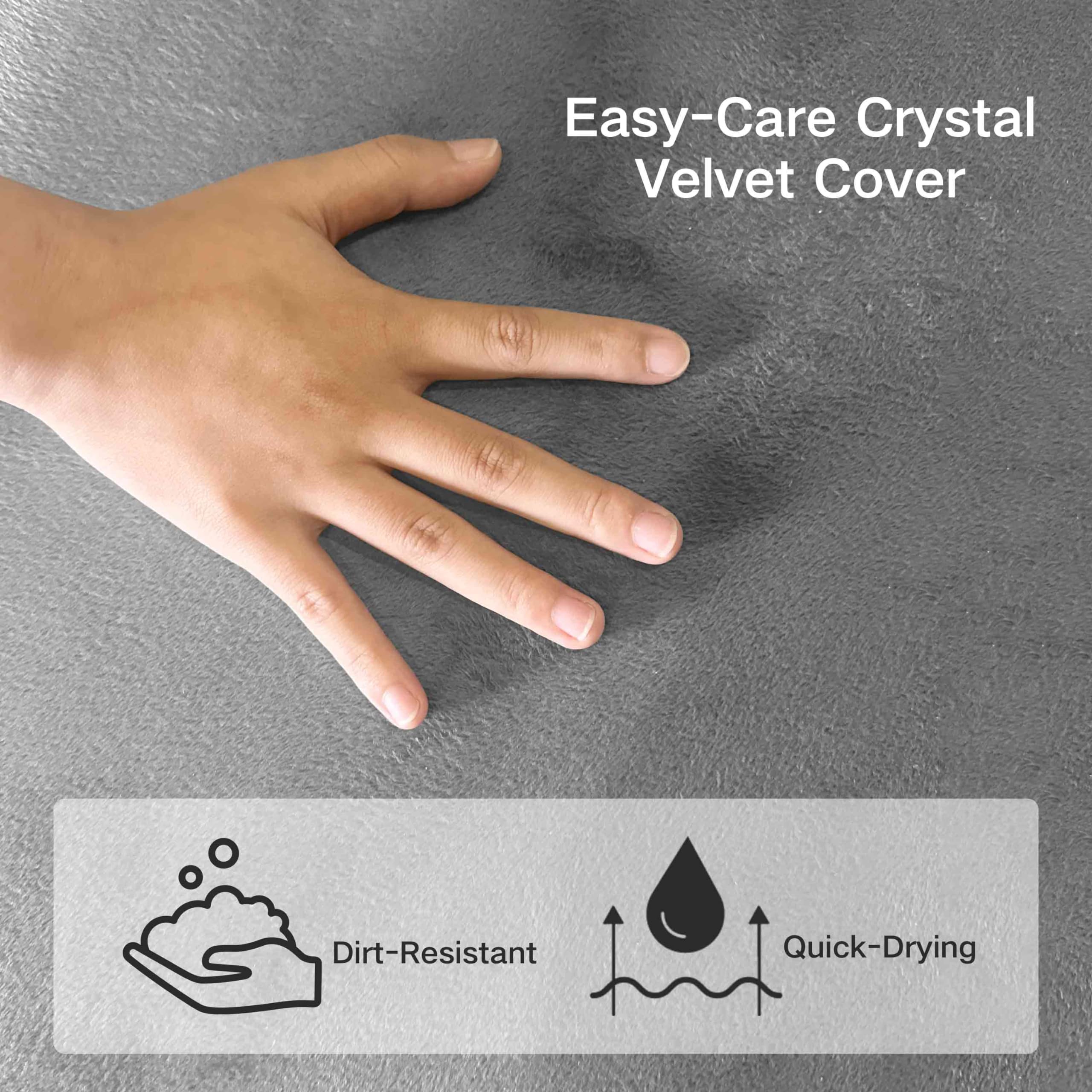 Swbvs Tri-Fold Memory Foam Mattress, 6 Inch Twin Folding Mattress With Washable Covers, Reversible Design, Foldable Mattress Top