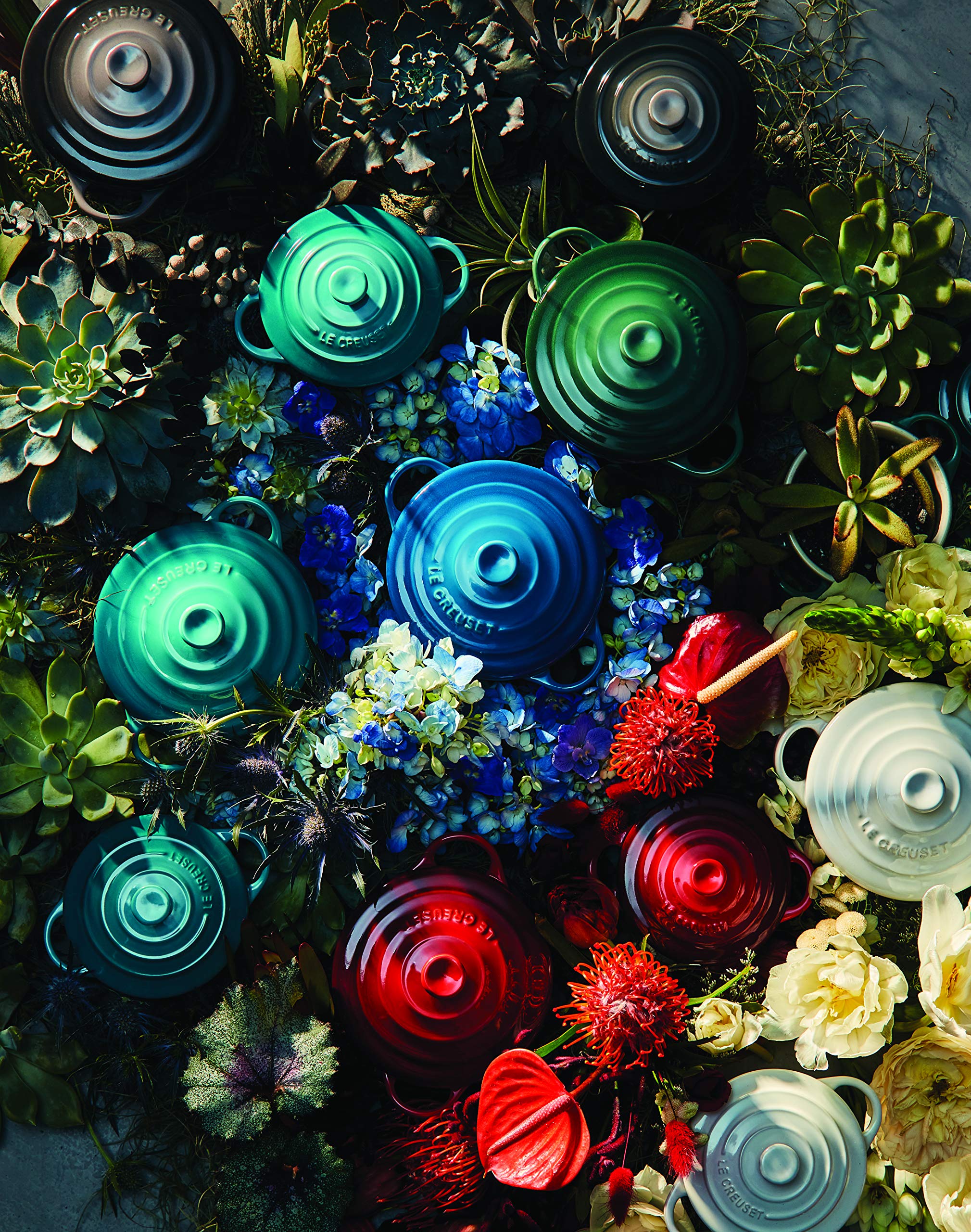 Le Creuset Stoneware Mini Round Cocotte, 14 Oz., Artichaut