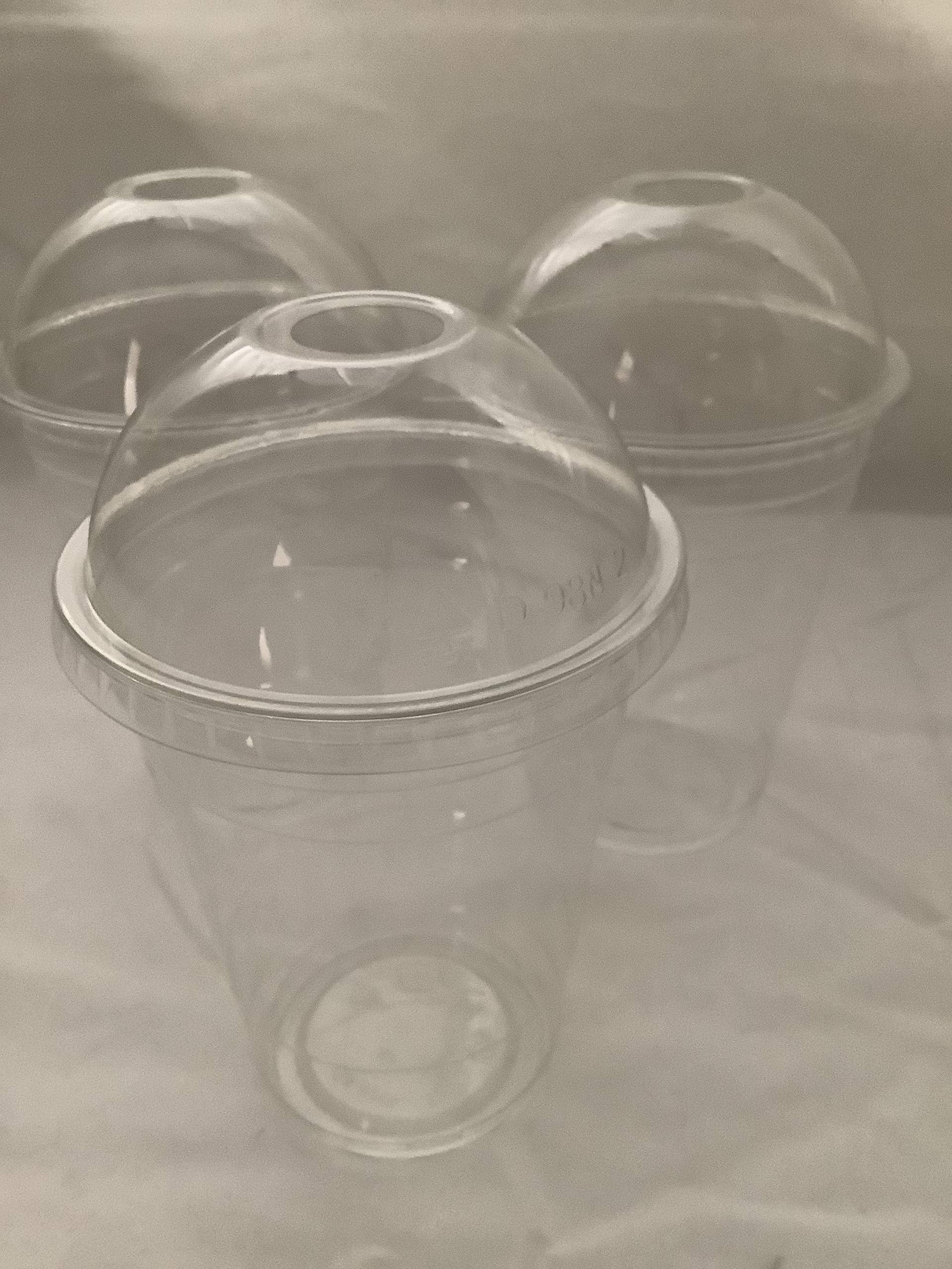 Royal [100 Sets - 12 Oz.] Clear Plastic Cups With Dome Lid With Hole, Pet Crystal Clear Disposable 12Oz Plastic Cups With Lids (