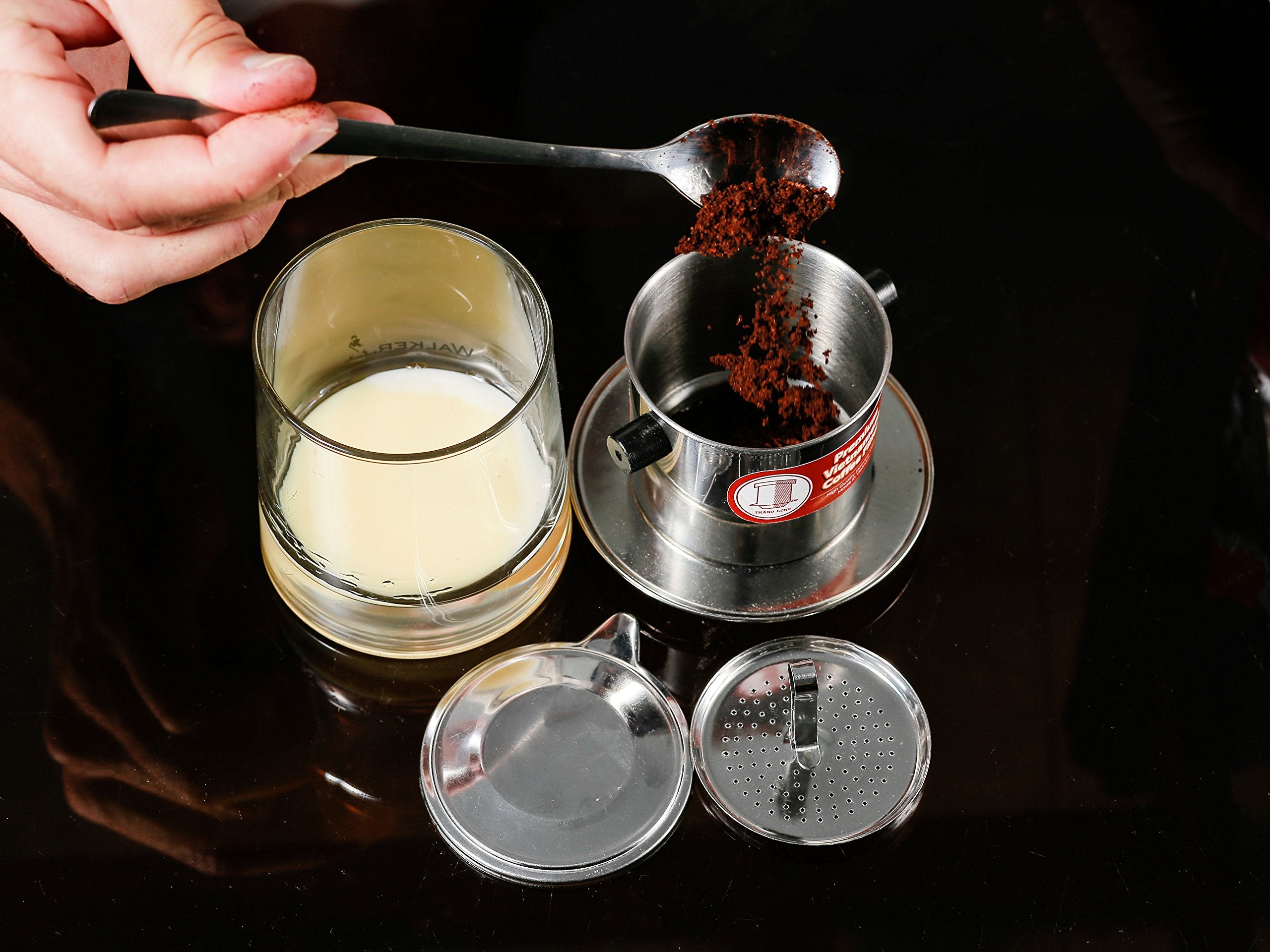 Vietnamese Coffee Filter, X-Small 4 Ounce, Perfect For Espresso, Paperless