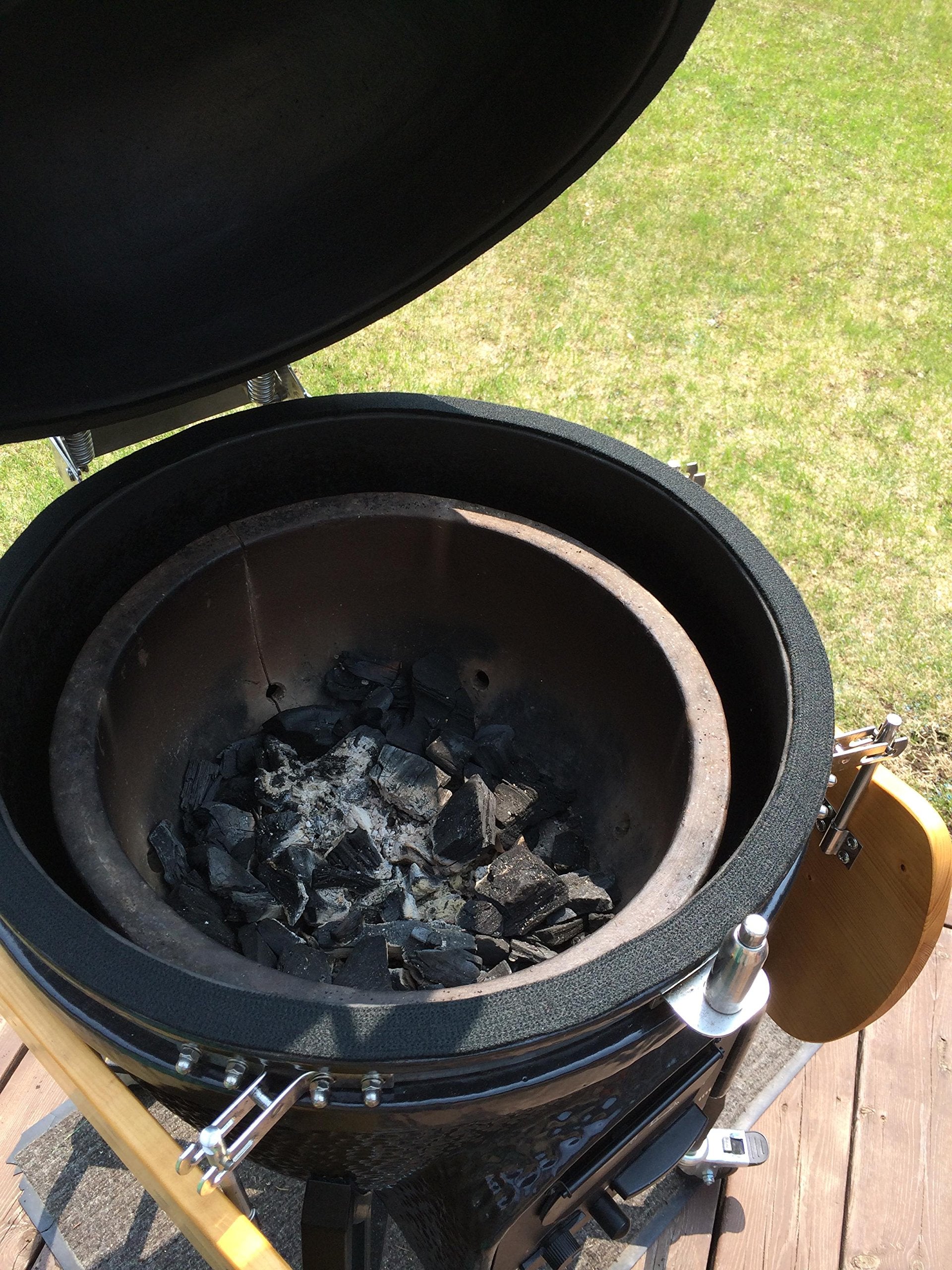 Fireblack 220 Gasket For Vision Grill Super High Temp Black Self Stick Lid Seal