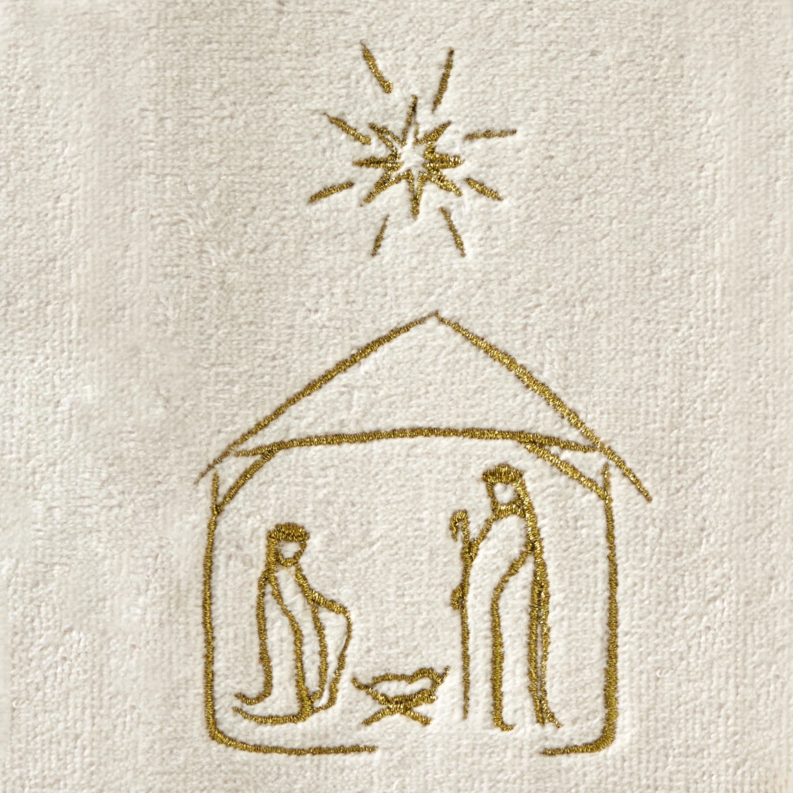Skl Home Christmas Nativity Hand Towel Set, 2 Count