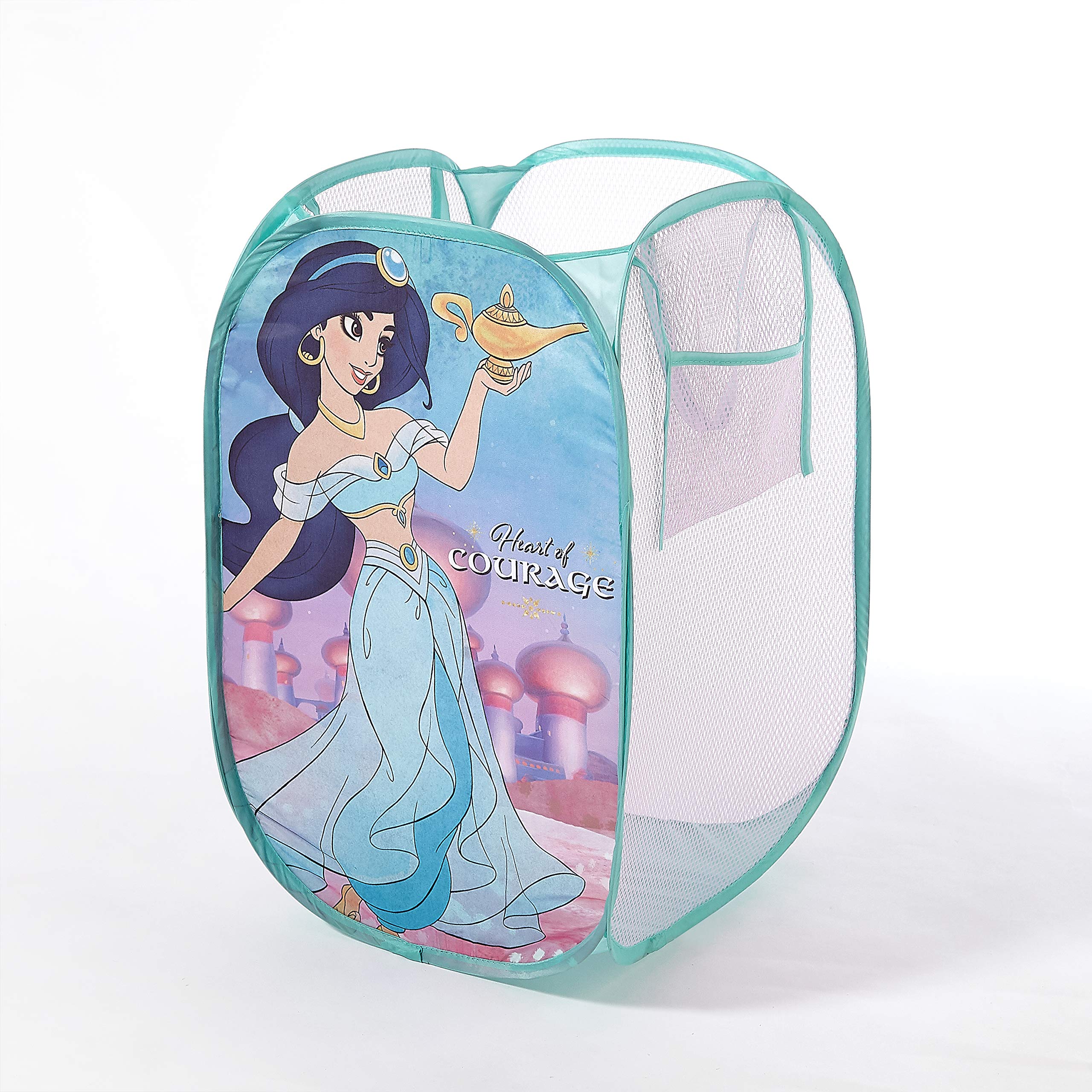 Disney Aladdin Pop Up Hamper With Durable Carry Handles, 21'' H X 13.5'' W X 13.5'' L