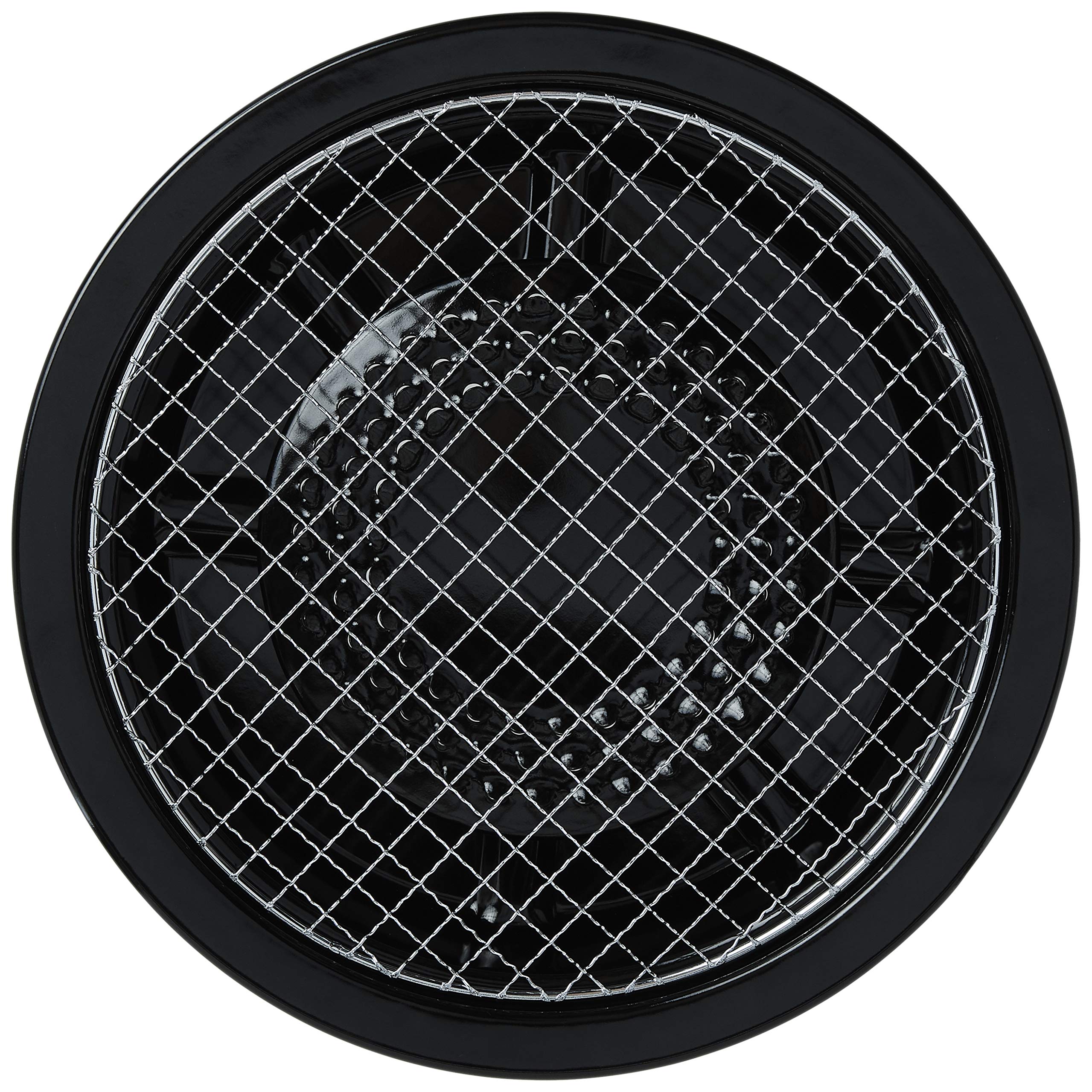 Iwatani Korean Cookware Aburi Stove Top Grill Pan, Black, (Cb-P-Am3)