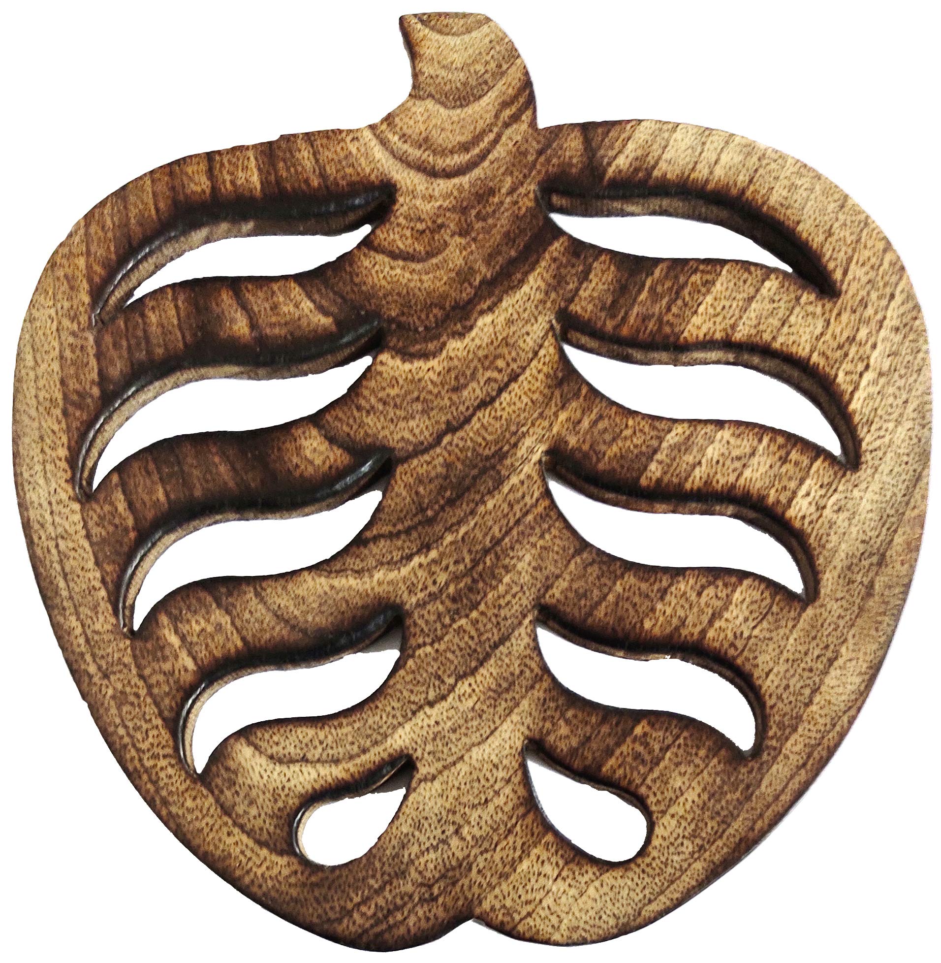 Purpledip Wooden Trivet Coaster Hot Pad Mat For Dining Table Or Use As Wall Hanging (12048)