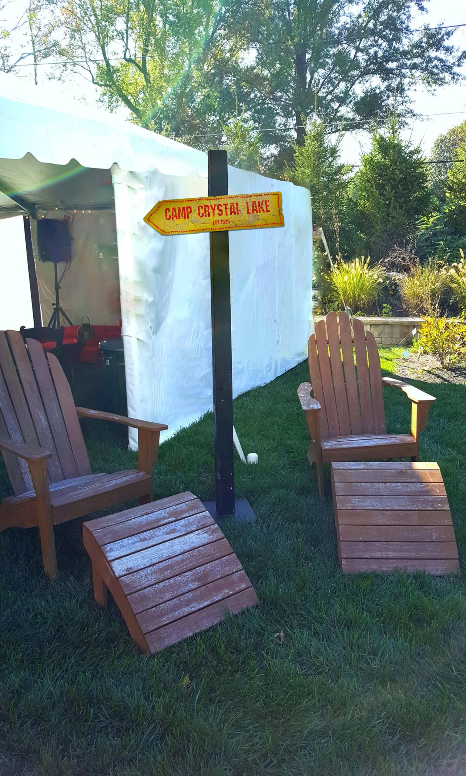 flinelife Elm Street Sign,16X4, Horror Movie Metal Sign - Perfect For Horror Movie Lovers Sign Gift