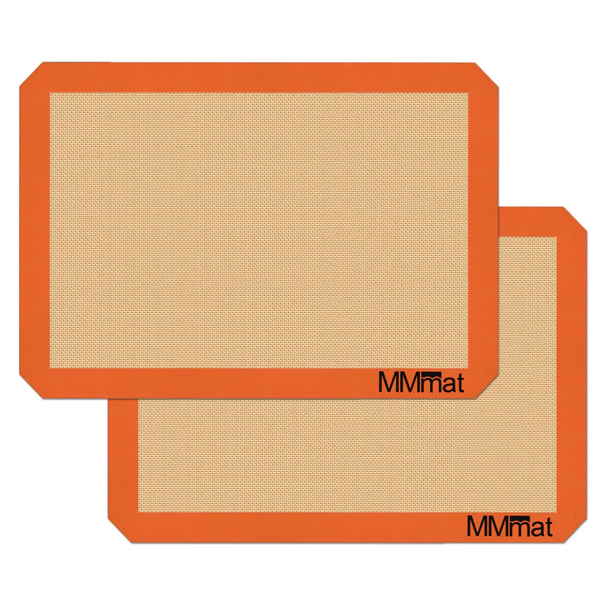 MMmat Silicone Baking Mat - Best German Silicone - Non Slip Silicone Baking Sheet, Non Stick Reusable Silicone Mats for Baking, 