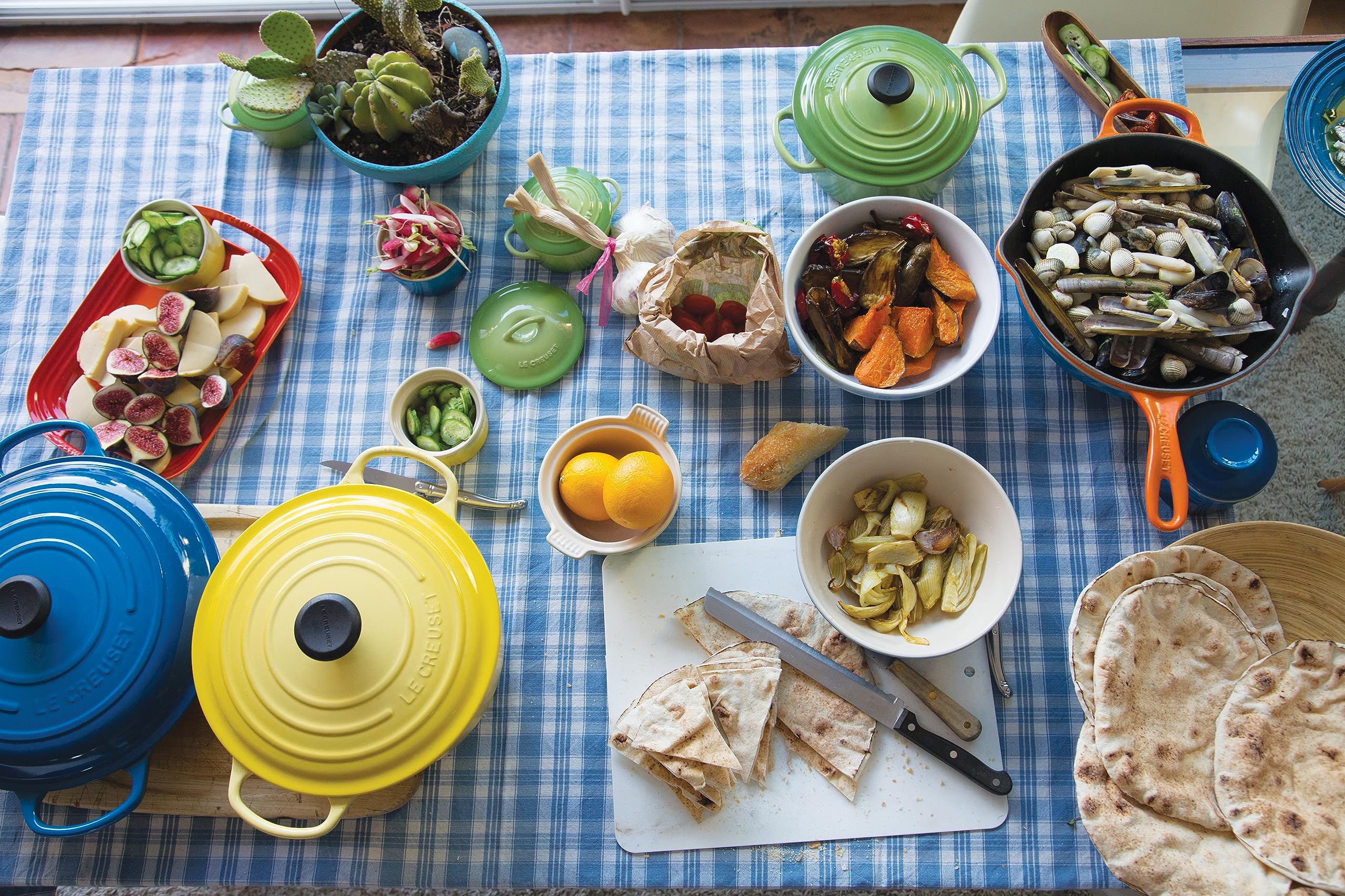 Le Creuset Stoneware Butter Crock, 6 Oz., Marseille