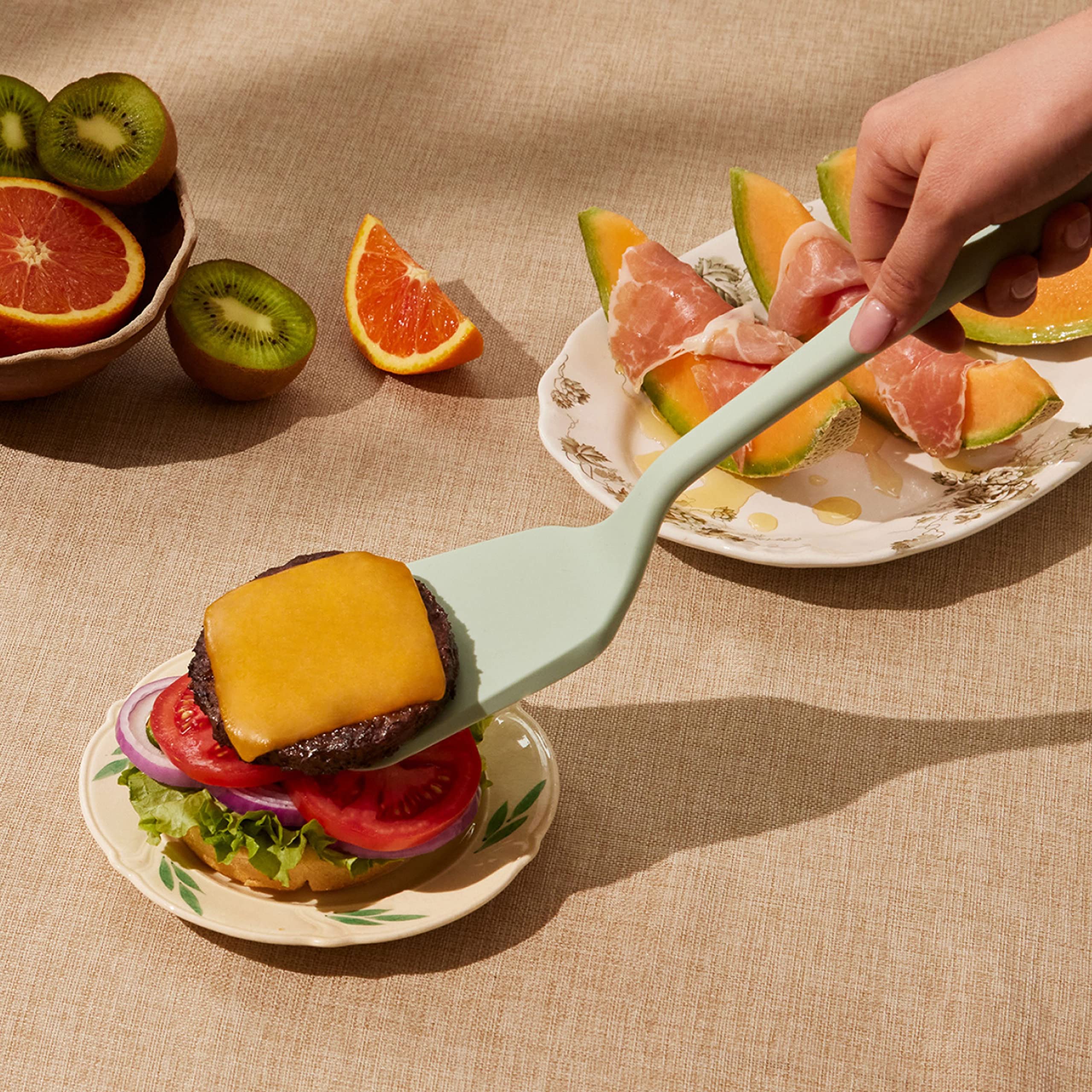 Gir: Get It Right Premium Silicone Ultimate Turner - Non-Stick Heat Resistant Turner - Ideal For Bbqs & Cookouts -Able To Lift,
