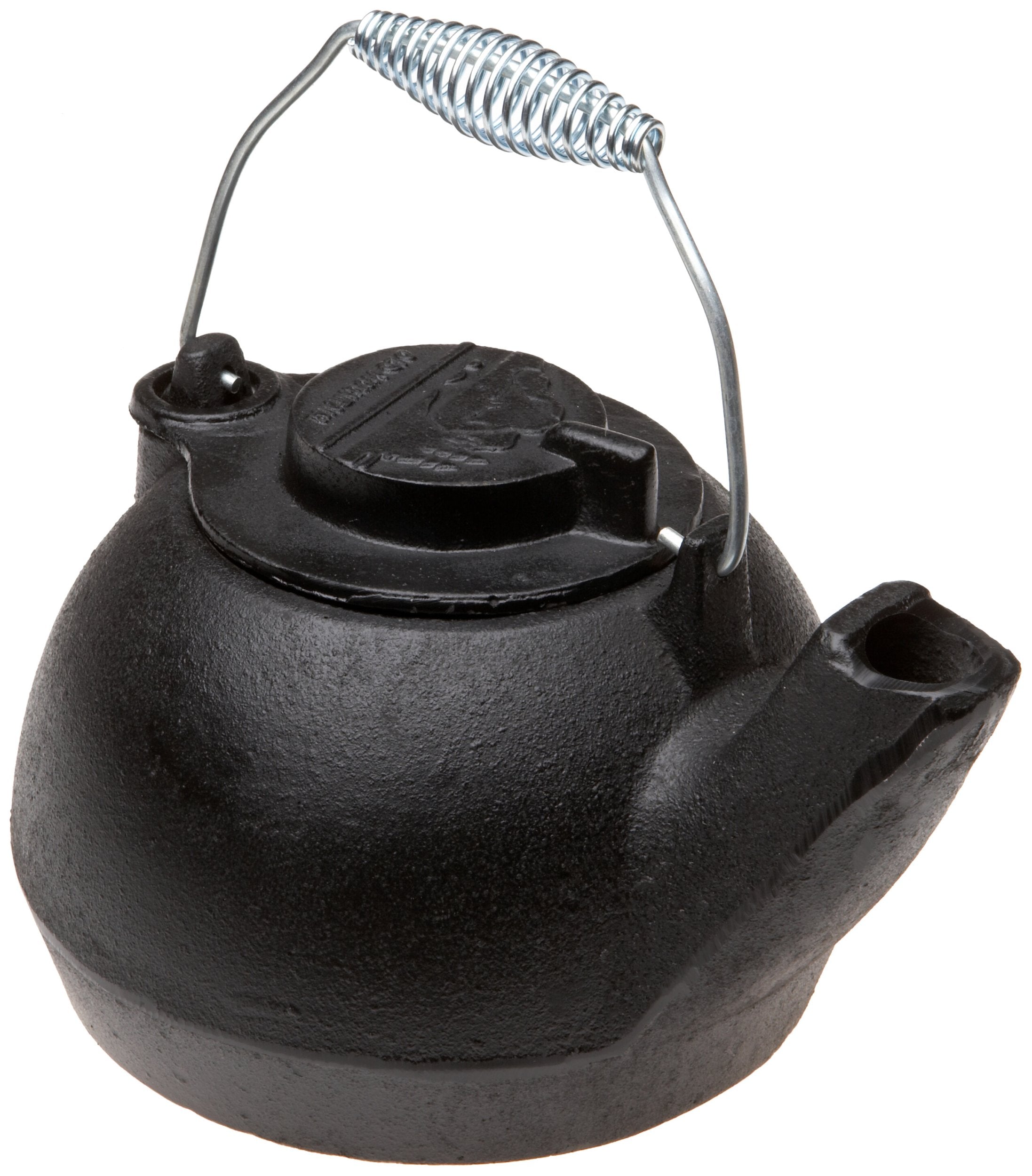 Old Mountain 10129 PreSeasoned 2Quart Cast Iron Tea Kettle
