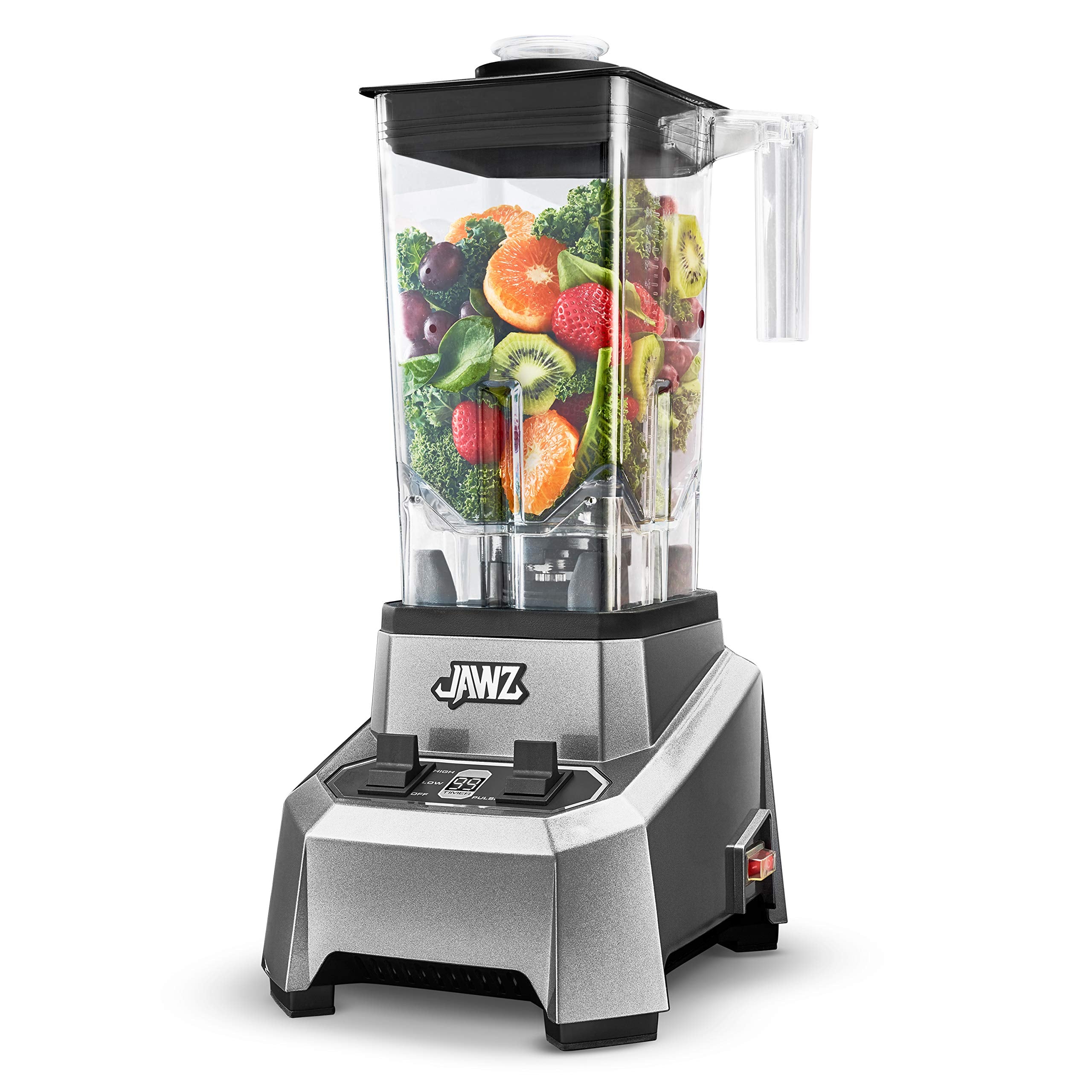 Jawz High Performance Blender, 64 Oz Professional Grade Countertop Blender, Food Processor, Juicer, Smoothie Or Nut Butter Maker