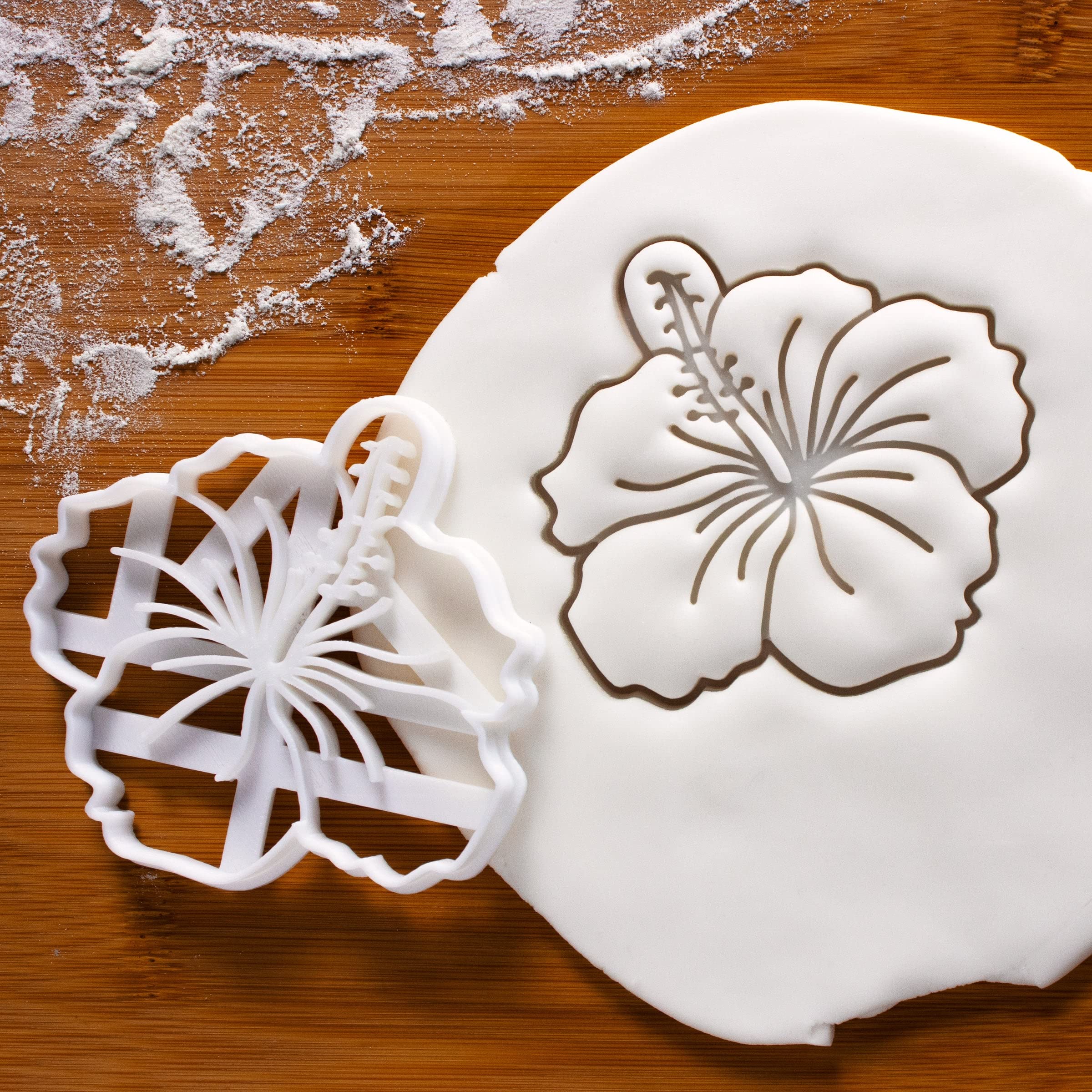 Hibiscus Cookie Cutter, 1 Piece - Bakerlogy