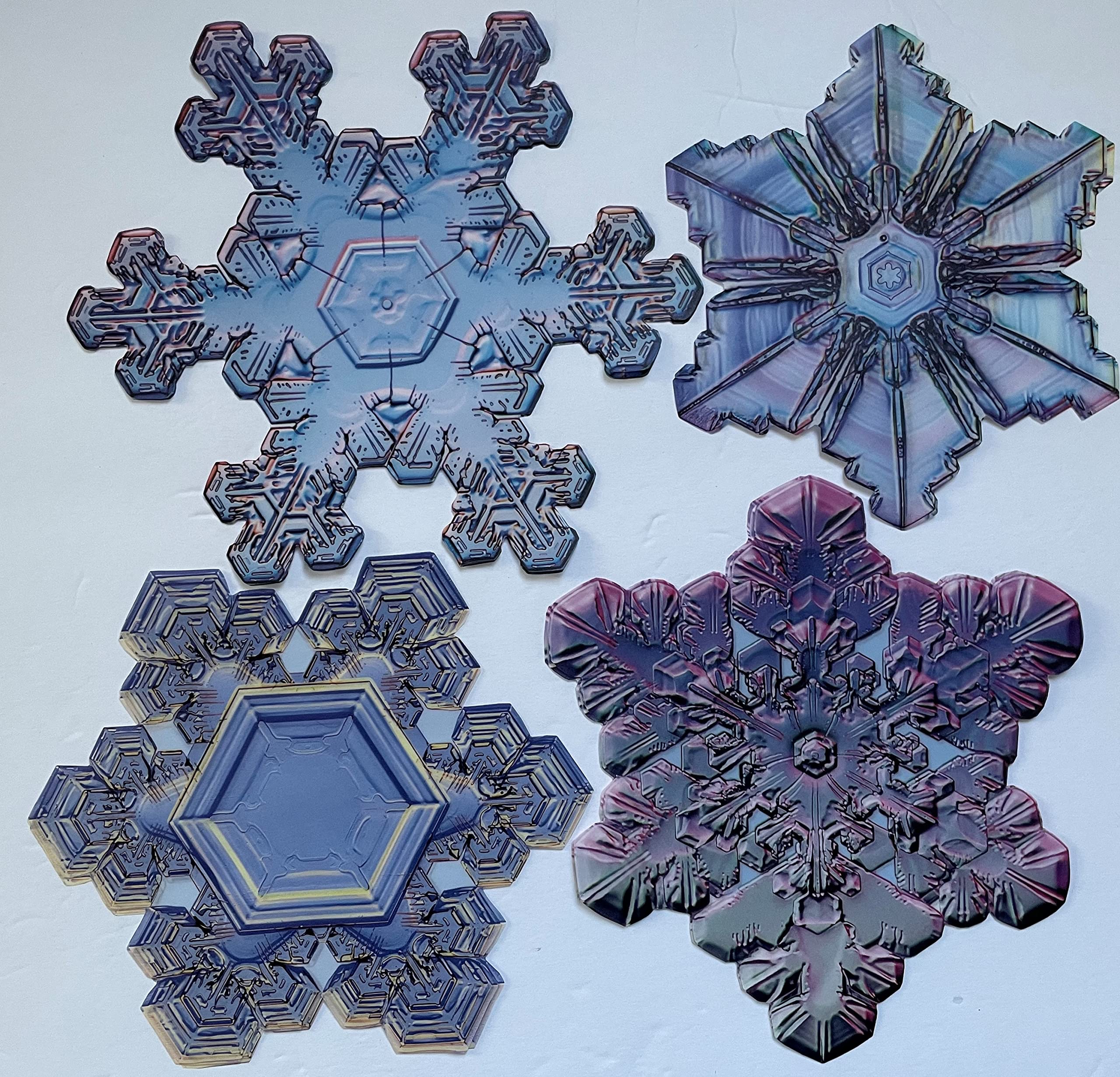 Parchment Paper Leaves For Cheese & Charcuterie Boards - Sisson Distribution Leaves (Pack Of 20) (Snowflakes)