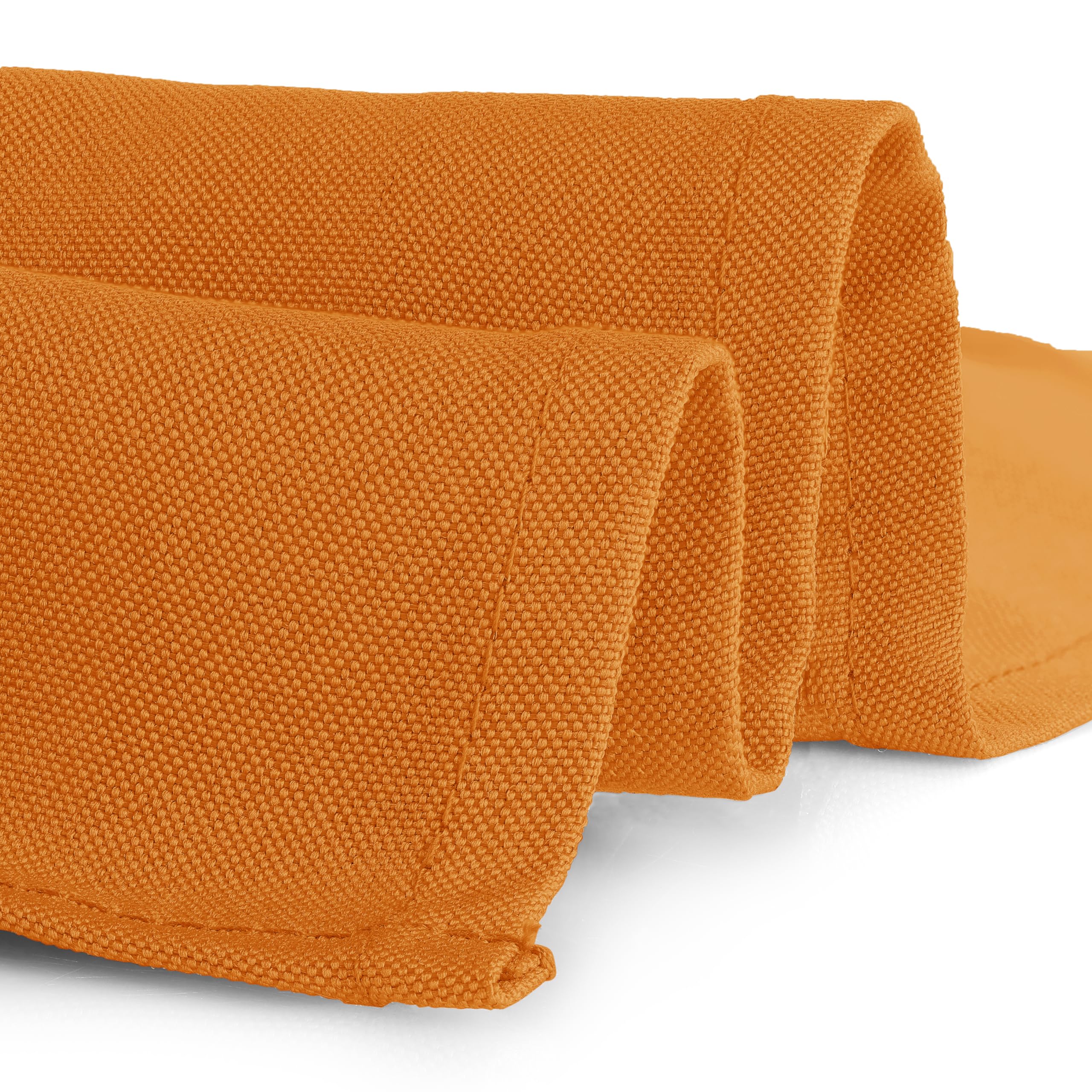 Gee Di Moda Rectangle Tablecloth - 60 x 126 Inch Orange Table Cloth for 8 Foot Rectangle Table - Heavy Duty Washable Fabric - fo