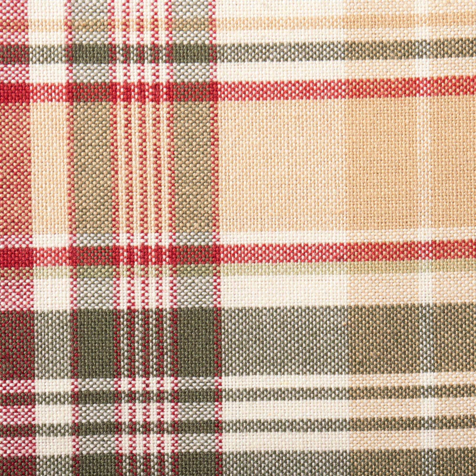 DII Give Thanks Plaid Fall Table Decor  Autumn & Thanksgiving Tabletop Linens  14x108 Table Runner