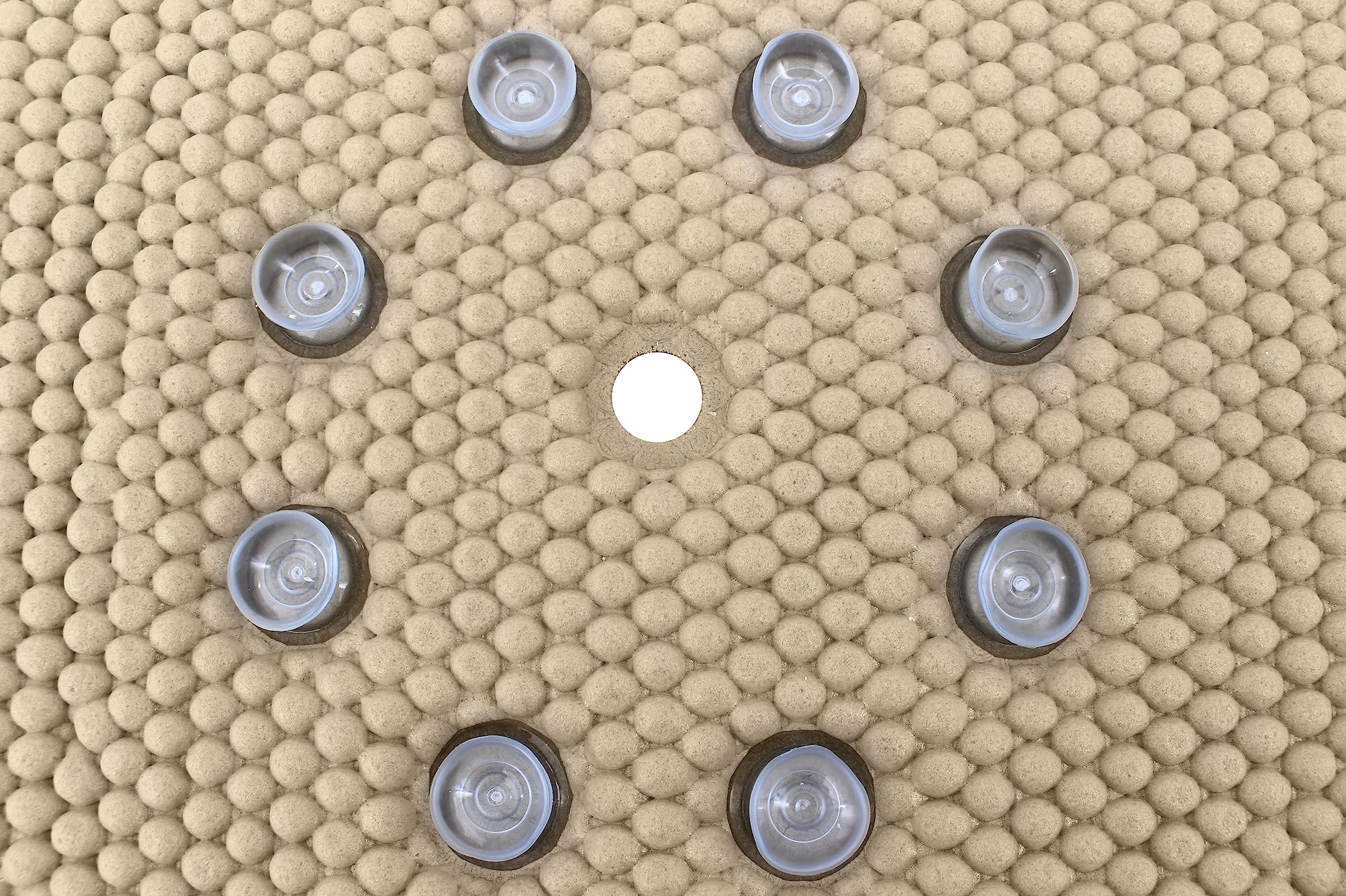 Splash Home Deluxe Softee Bathtub Mat, Non-Slip Extra-Long Shower Mat With 58 Suction Cups And Drain Holes Bath Mat For Tub, 36