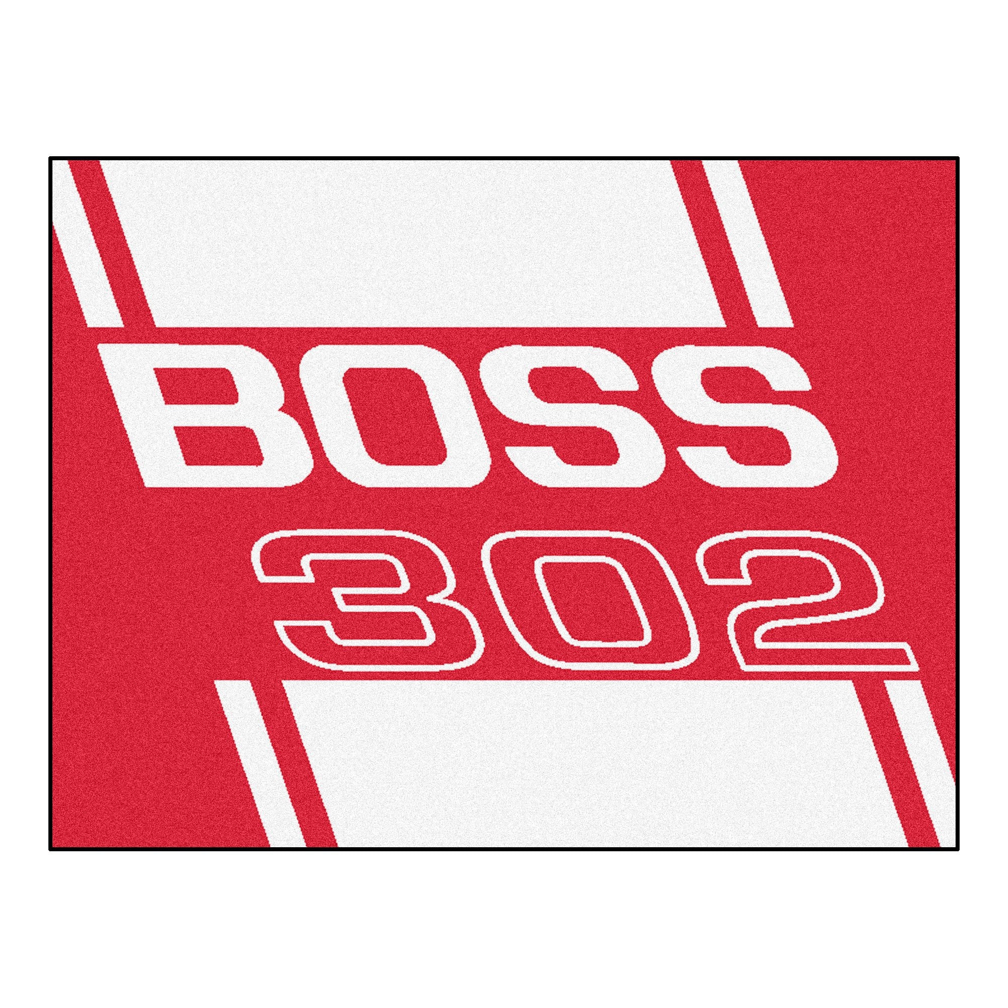 FANMATS 16258 Team Color 33.75 x 42.5 All-Star Mat (Boss 302 - Gray)