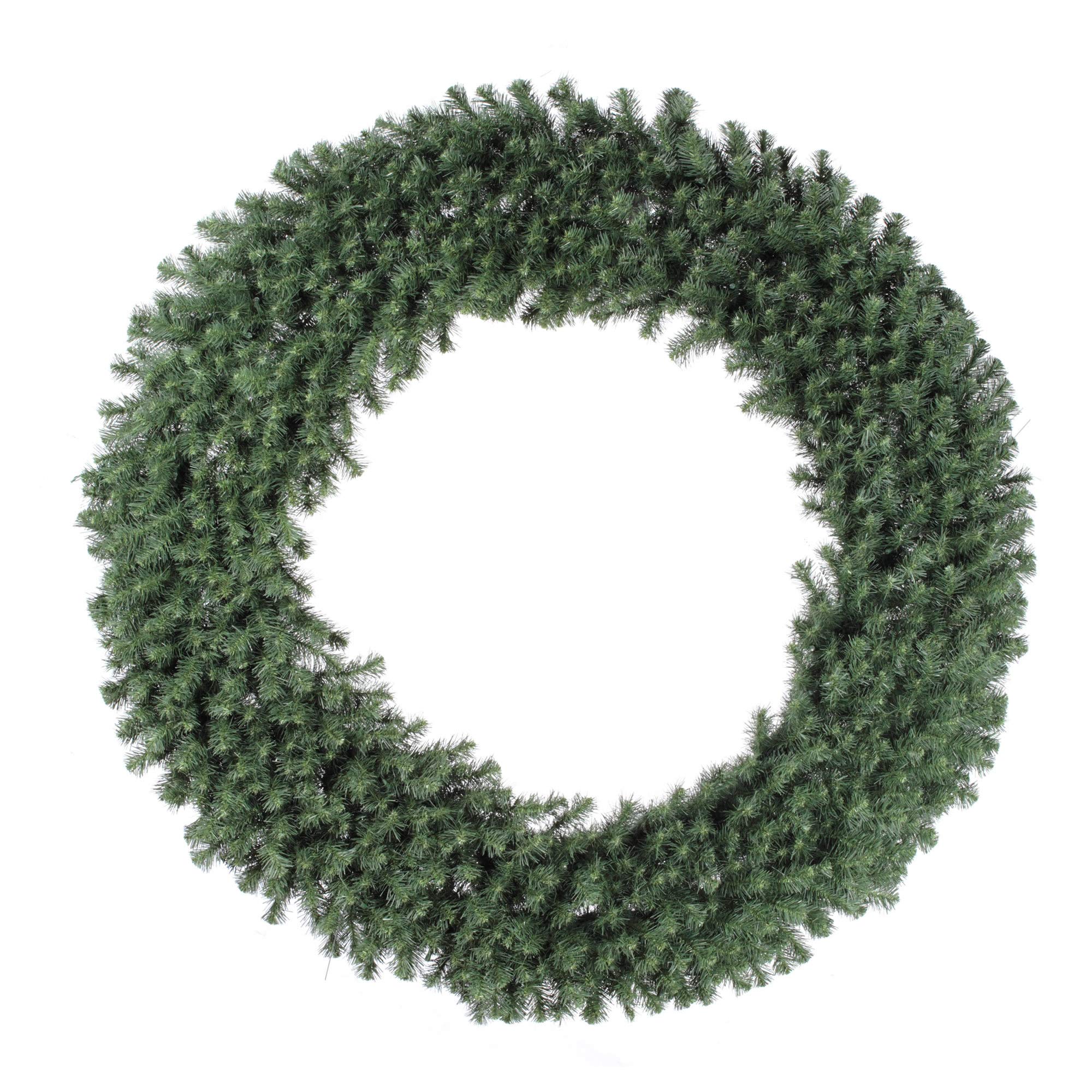 Vickerman 84 Douglas Fir Artificial Christmas Wreath, Unlit - Faux Fir Christmas Wreath - Seasonal Decor - Unlit - Assembly Requ