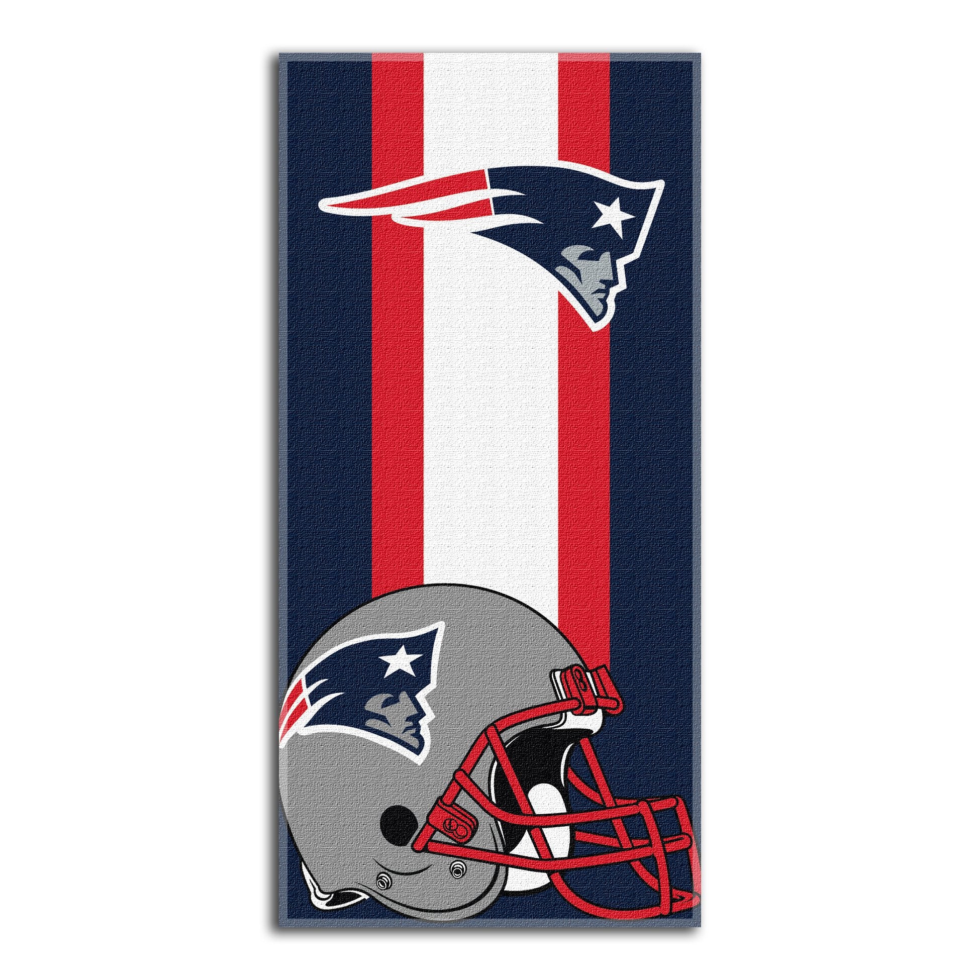 Northwest Nfl New England Patriots Beach Towel, 30 X 60, Zone Read