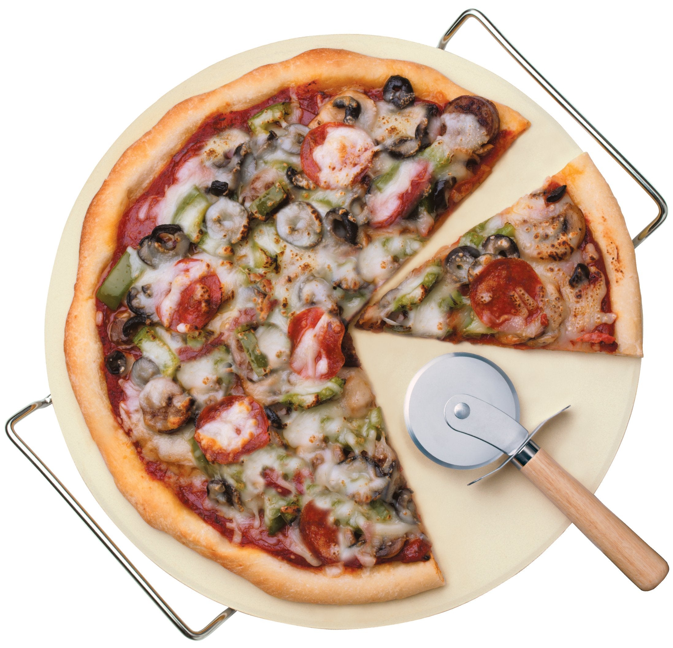 Sunbeam 3-Piece Pizza Baking Stone Set