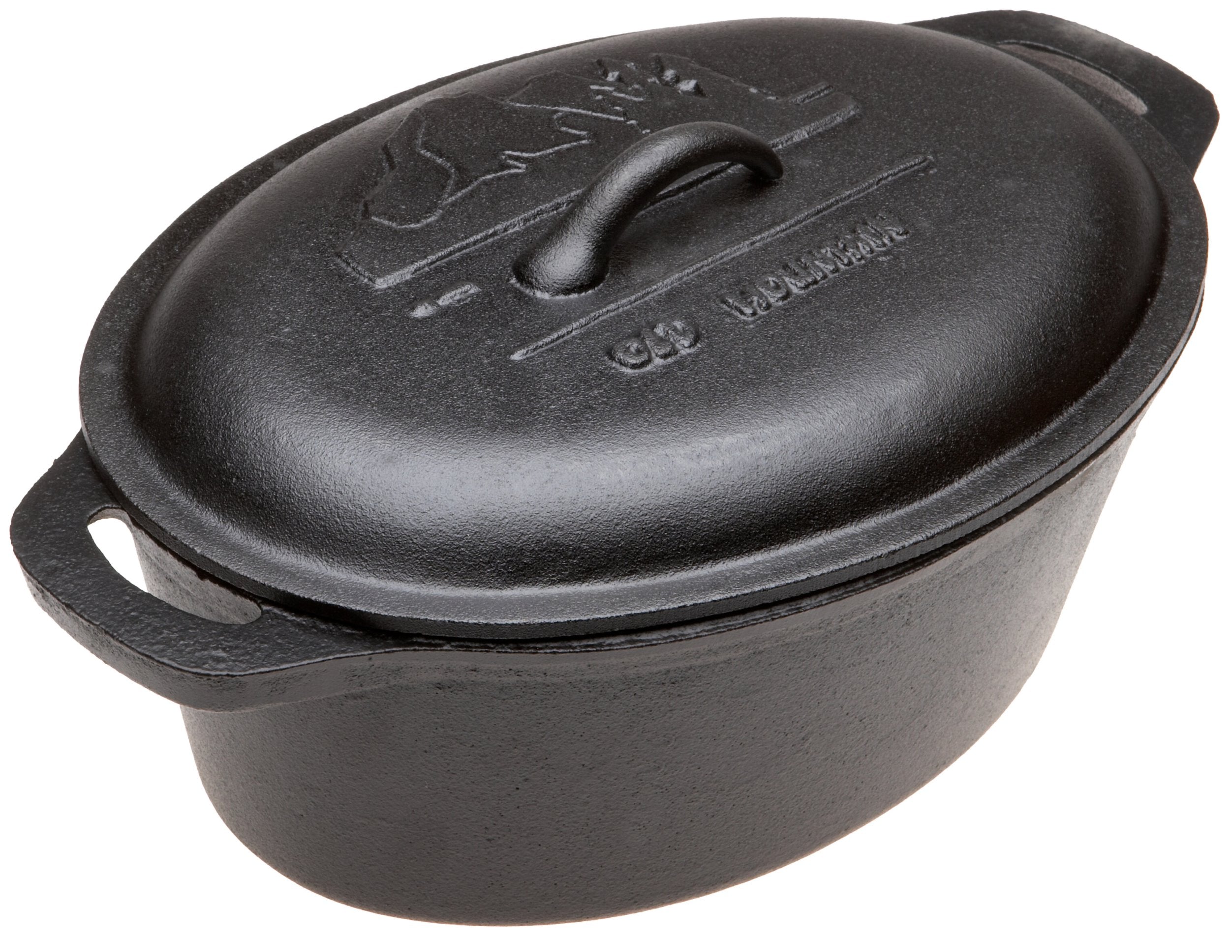 Old Mountain 4-Qt. Pre-Seasoned Casserole with Dome Lid