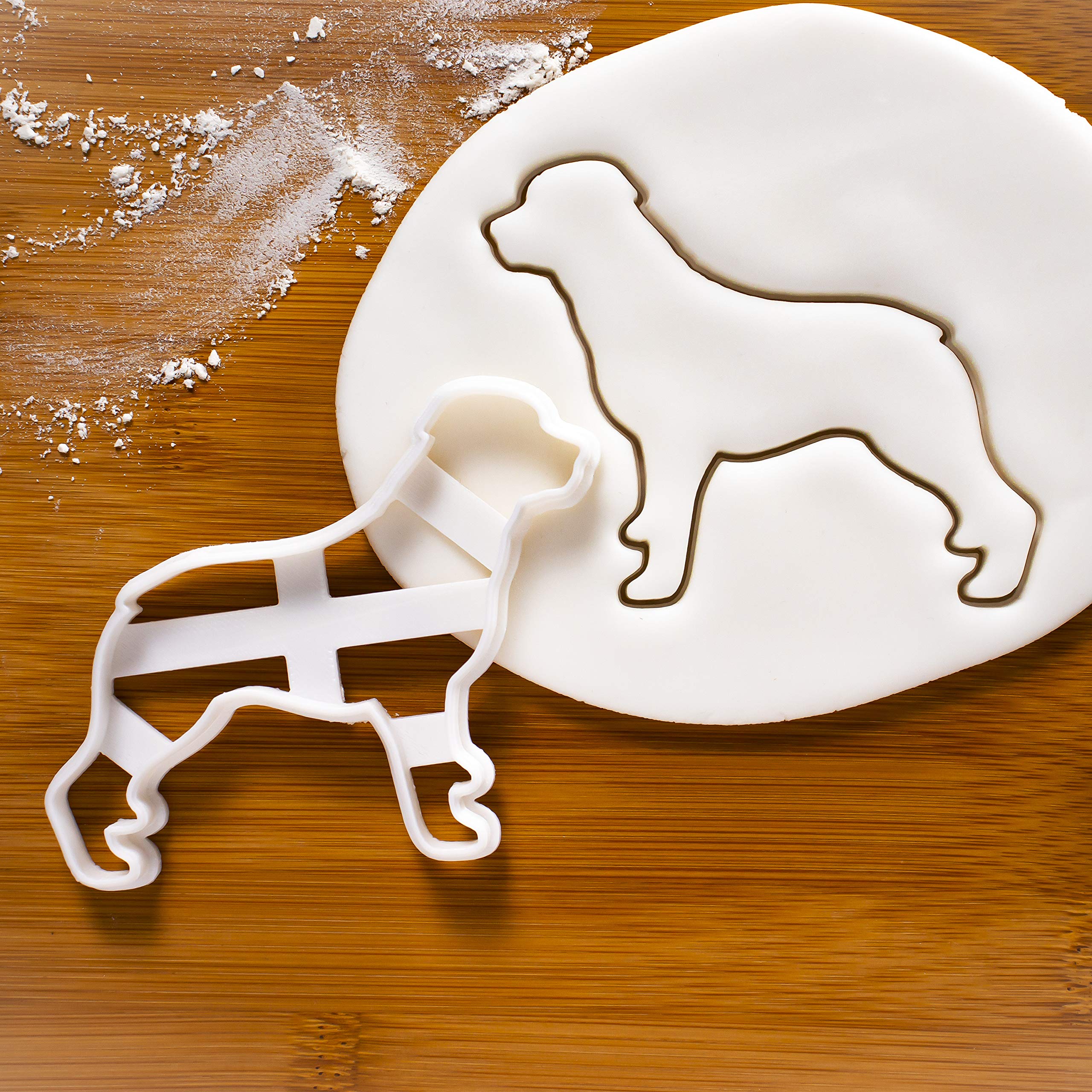 Set Of 2 Rottweiler Cookie Cutters (Designs: Face And Body), 2 Pieces - Bakerlogy