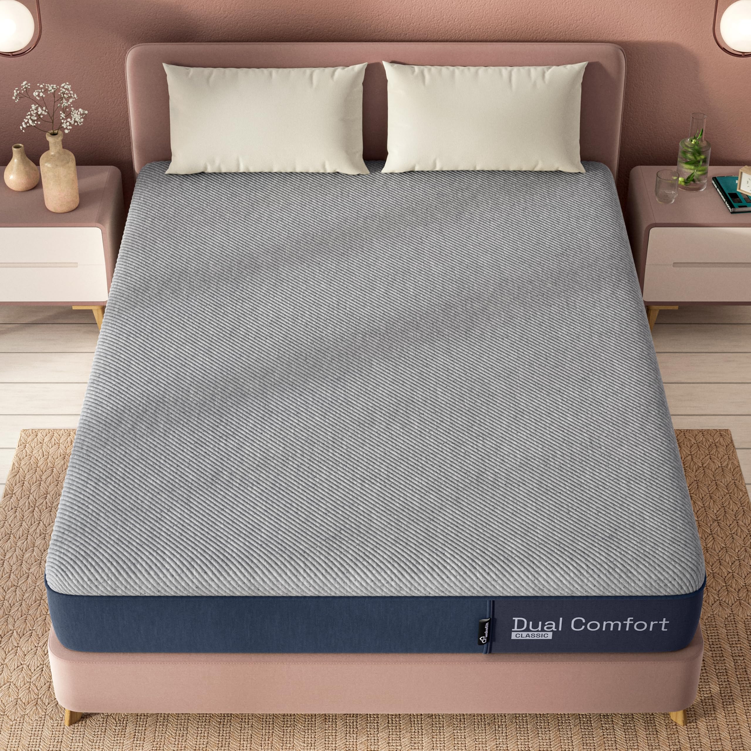 Wakefit Mattress | 7 Years Warranty | Dual Comfort With Hard & Soft Foam, King Size Mattress (72X70X4_7 Pressure Zone Foam)