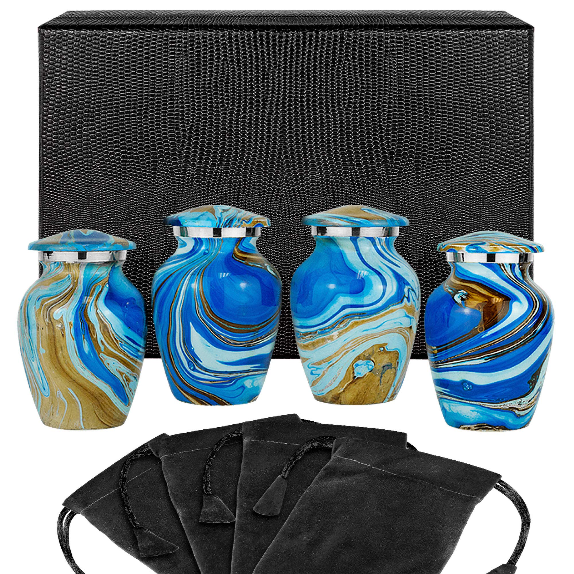 Trupoint Memorials Keepsake Urns for Human Ashes, Cremation Urn for Human Ashes, Decorative Mini Urn for Ashes for Women and Men