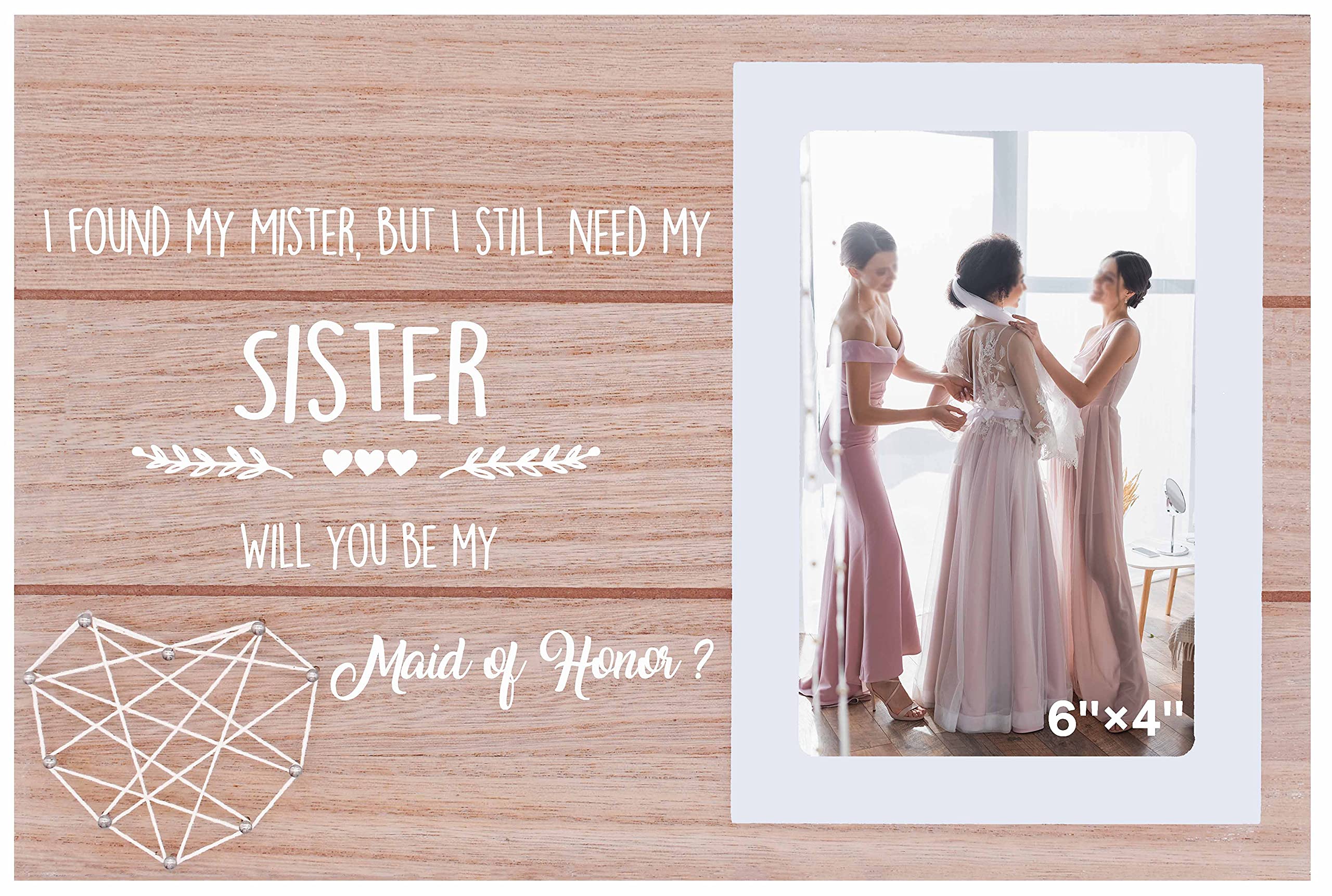 Maid of Honor Gift from Bride,Maid of Honor Request-I Found My Mister-Bridal Shower Gift for Maid of Honor,Bachelor Party Gift f