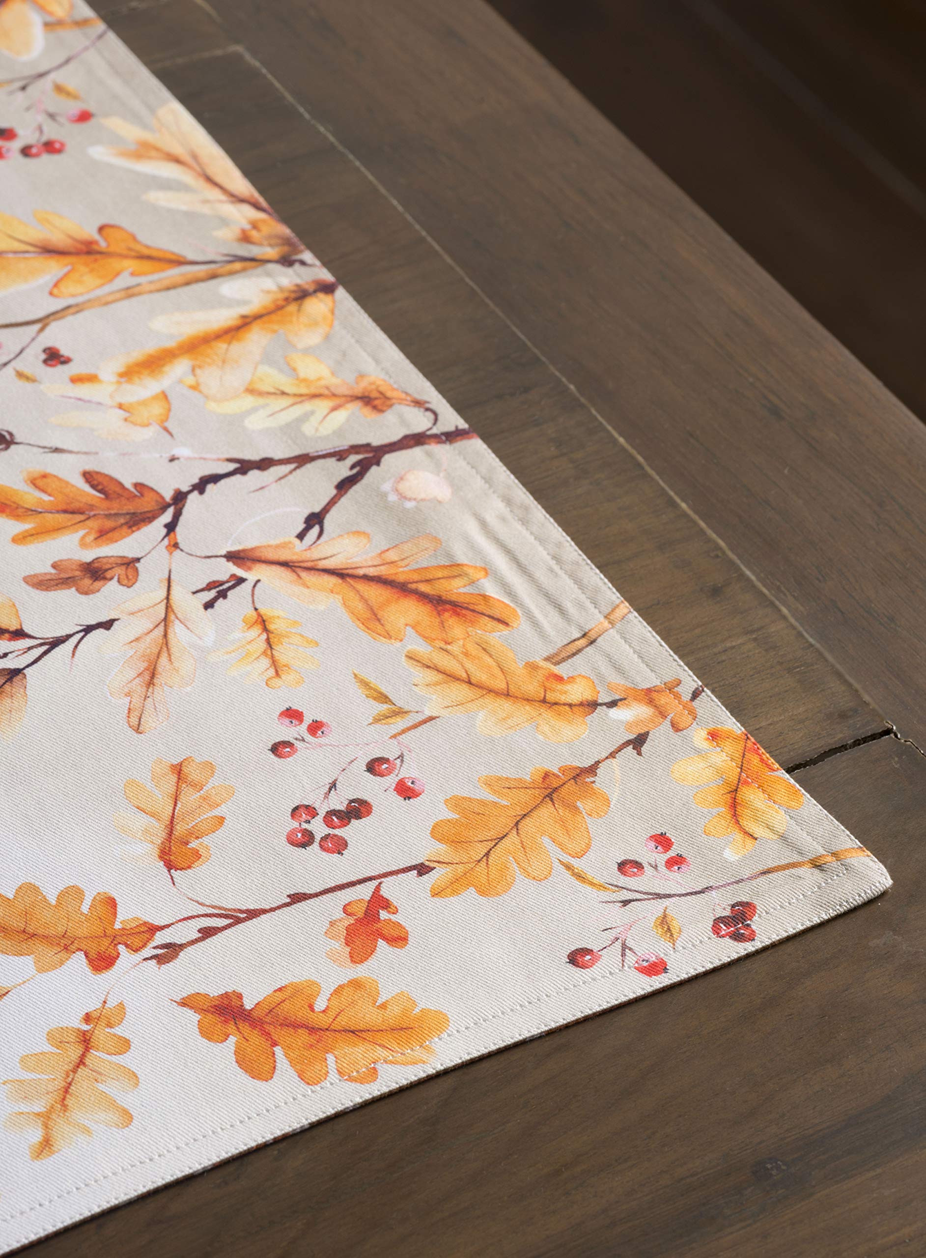 Maison D' Hermine Placemat 100% Cotton Set Of 4 Decorative Washable Cloth Place Mats Table Placemat, Dining, Kitchen, Parties &