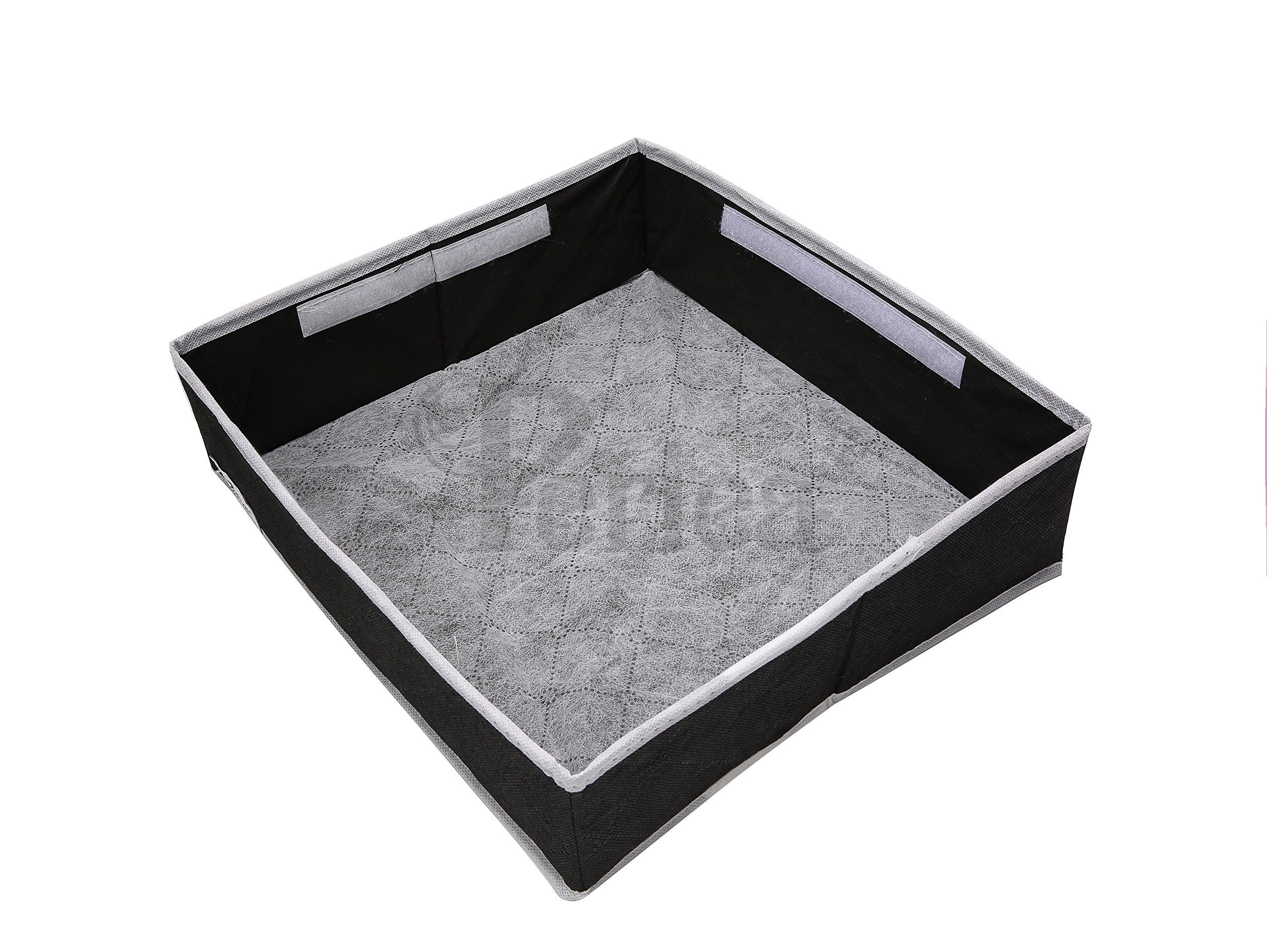 Periea Drawer Organizer Bedroom Underwear 30 Cell 'Fosy' (Premium, Blush Leaf)
