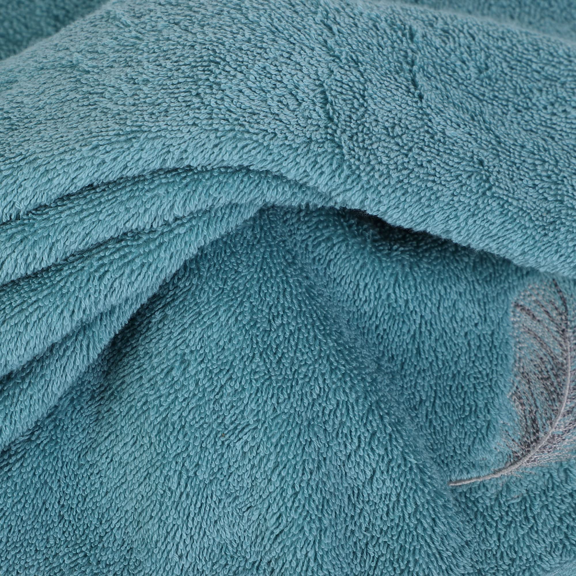 Piccocasa Bathroom Hand Towels, 16 X 28 Inch - Soft 100% Cotton Highly Absorbent Hand Towel Face Drying Towel For Bath, Hand, Gy