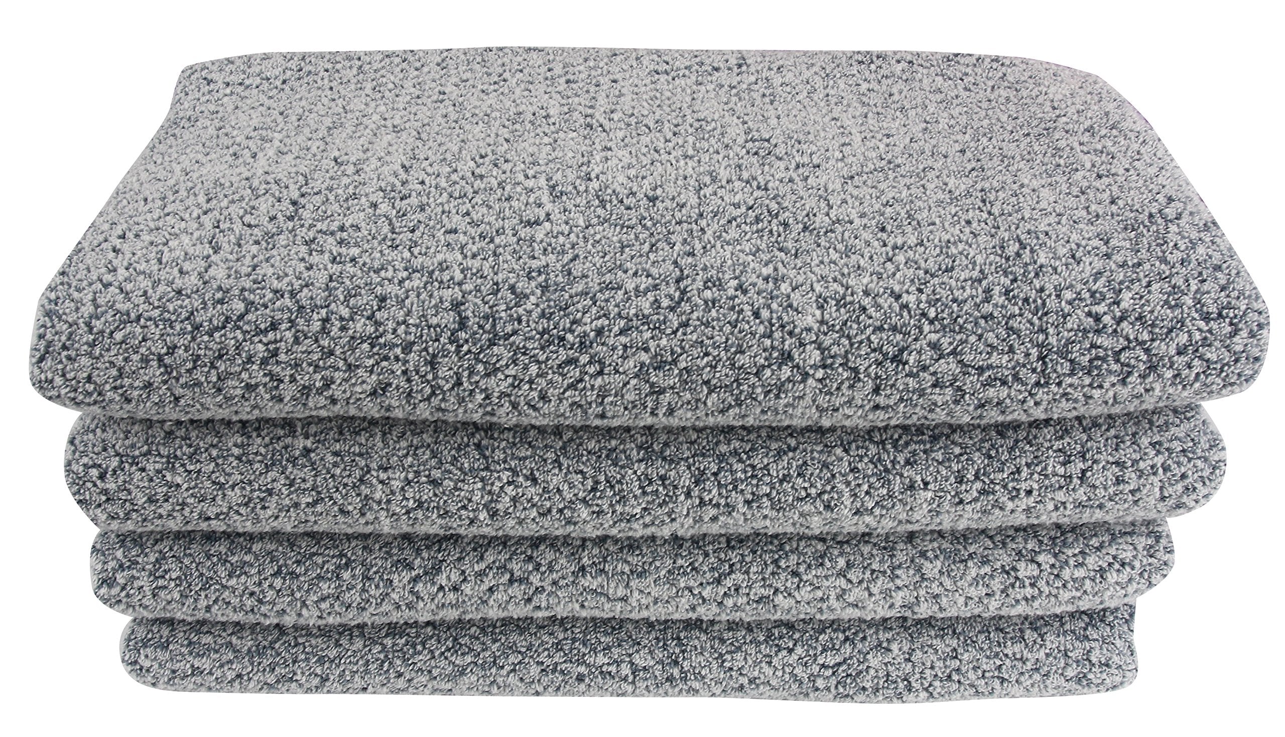 Everplush Diamond Jacquard Bath Sheet 2 Pack in Dusk