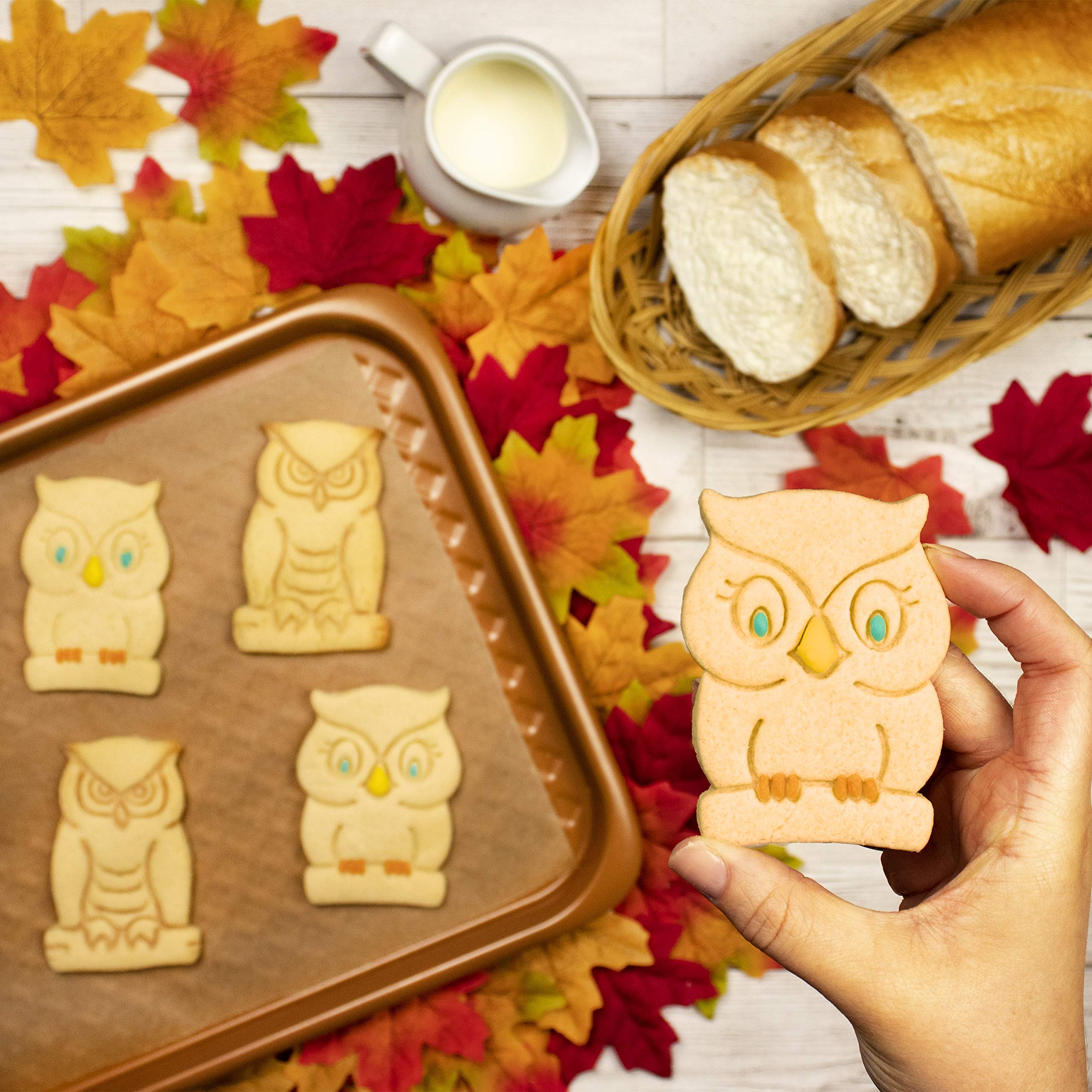 Cute Owl Cookie Cutter, 1 Piece - Bakerlogy