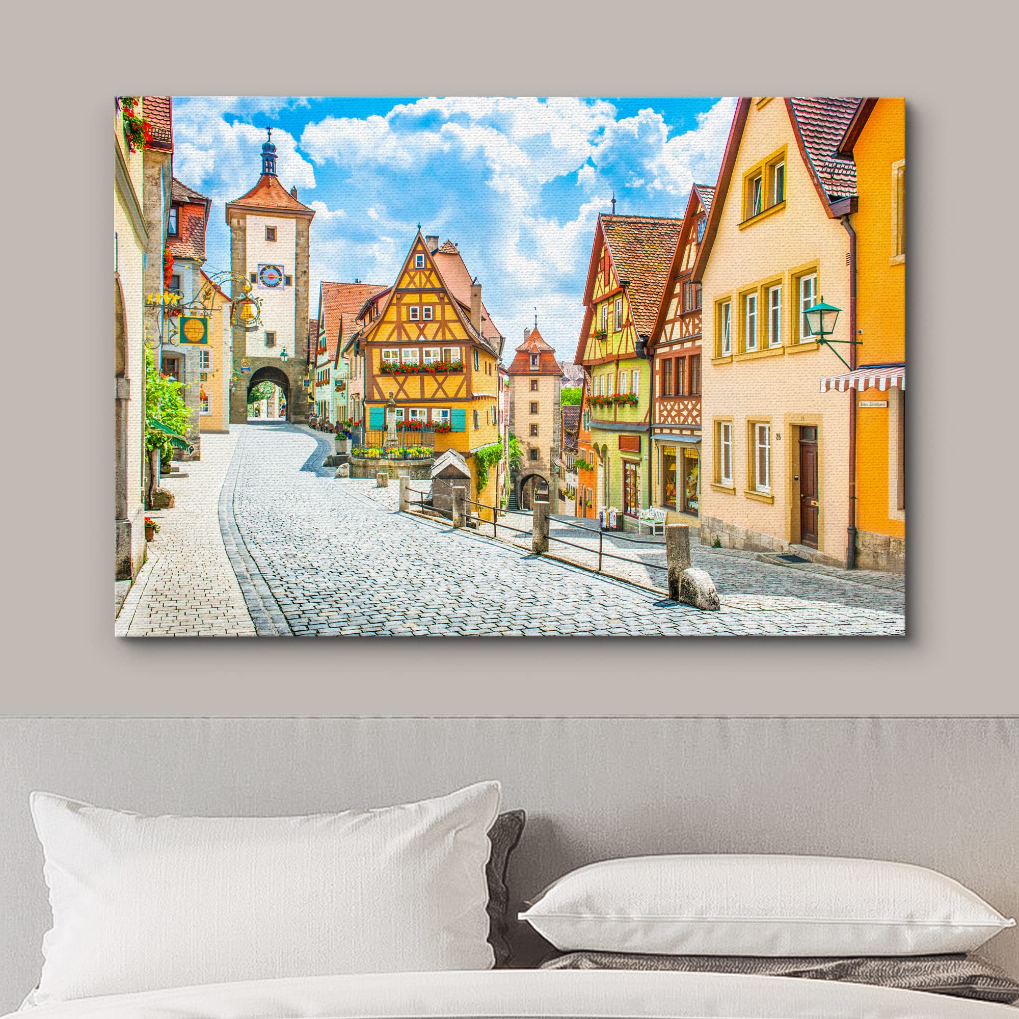 Wall26 Canvas Print Wall Art Dutch Netherlands Countryside Village Nature Wilderness Photography Realism Rustic Scenic Landscape