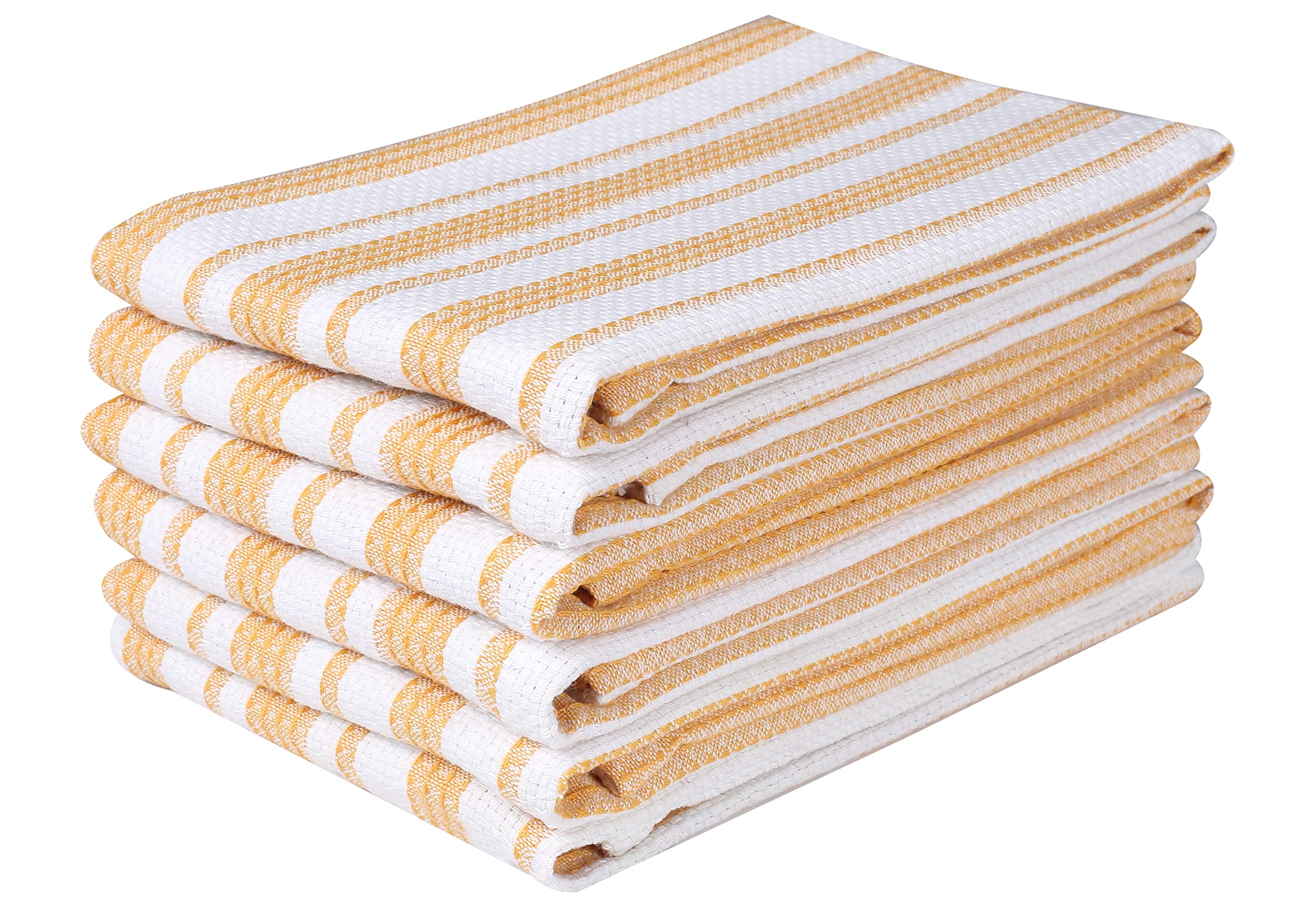 Farmhouse Vintage Kitchen Dish Towel 6 Pack, Dish Cloths, Bar Towels, Tea Towels And Cleaning Towel, Highly Absorbent And Quick